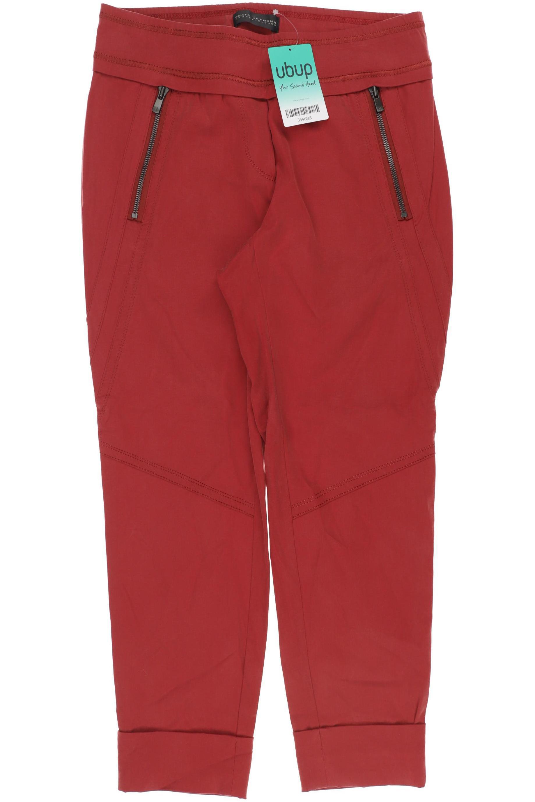 

Beate Heymann Damen Stoffhose, rot, Gr. 36