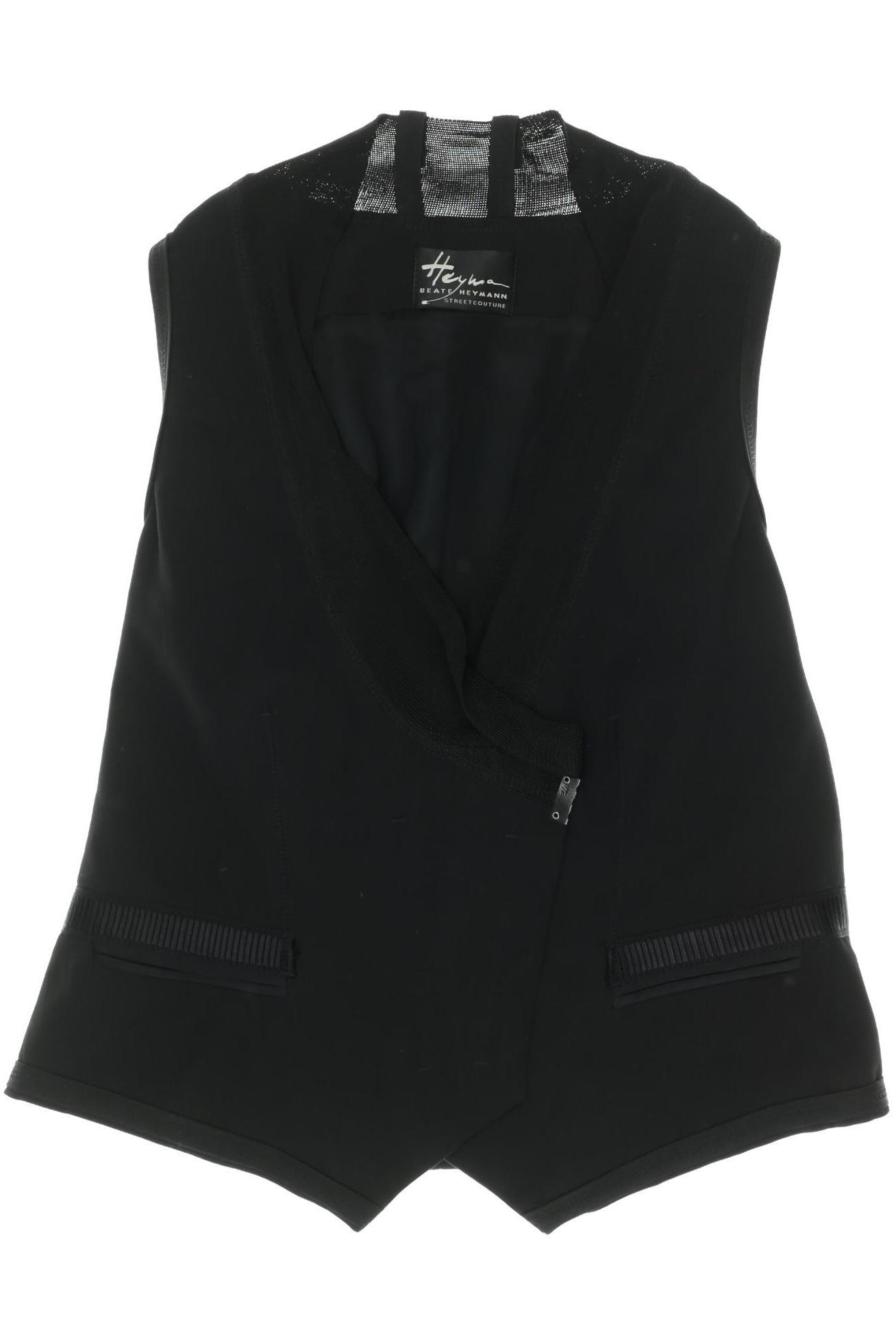 

Beate Heymann Damen Weste, schwarz, Gr. 40