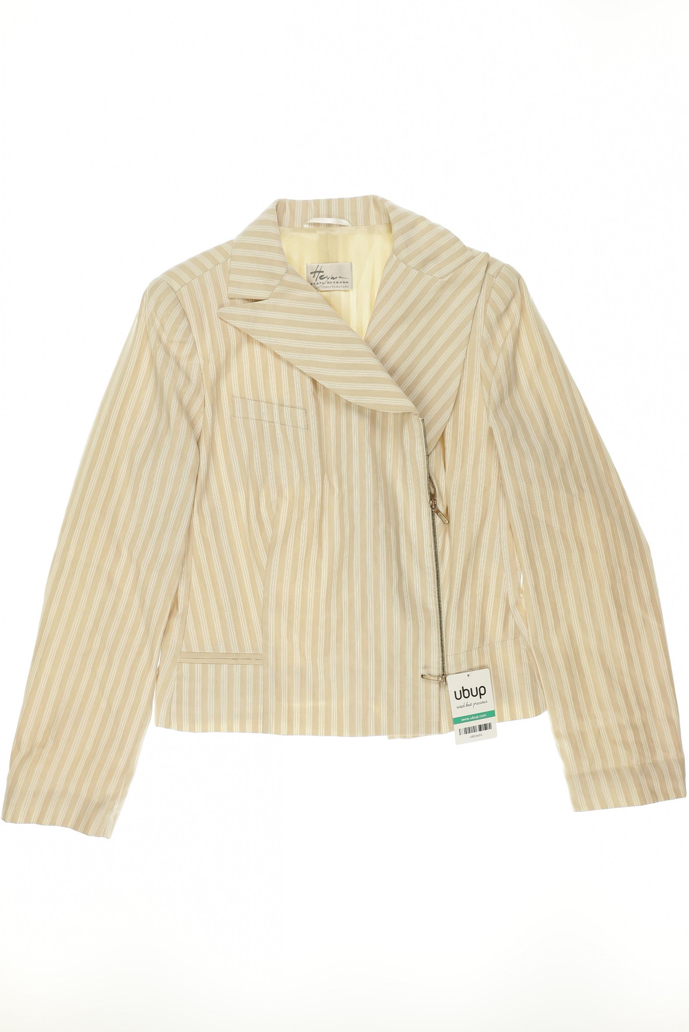 

Beate Heymann Damen Blazer, beige, Gr. 38