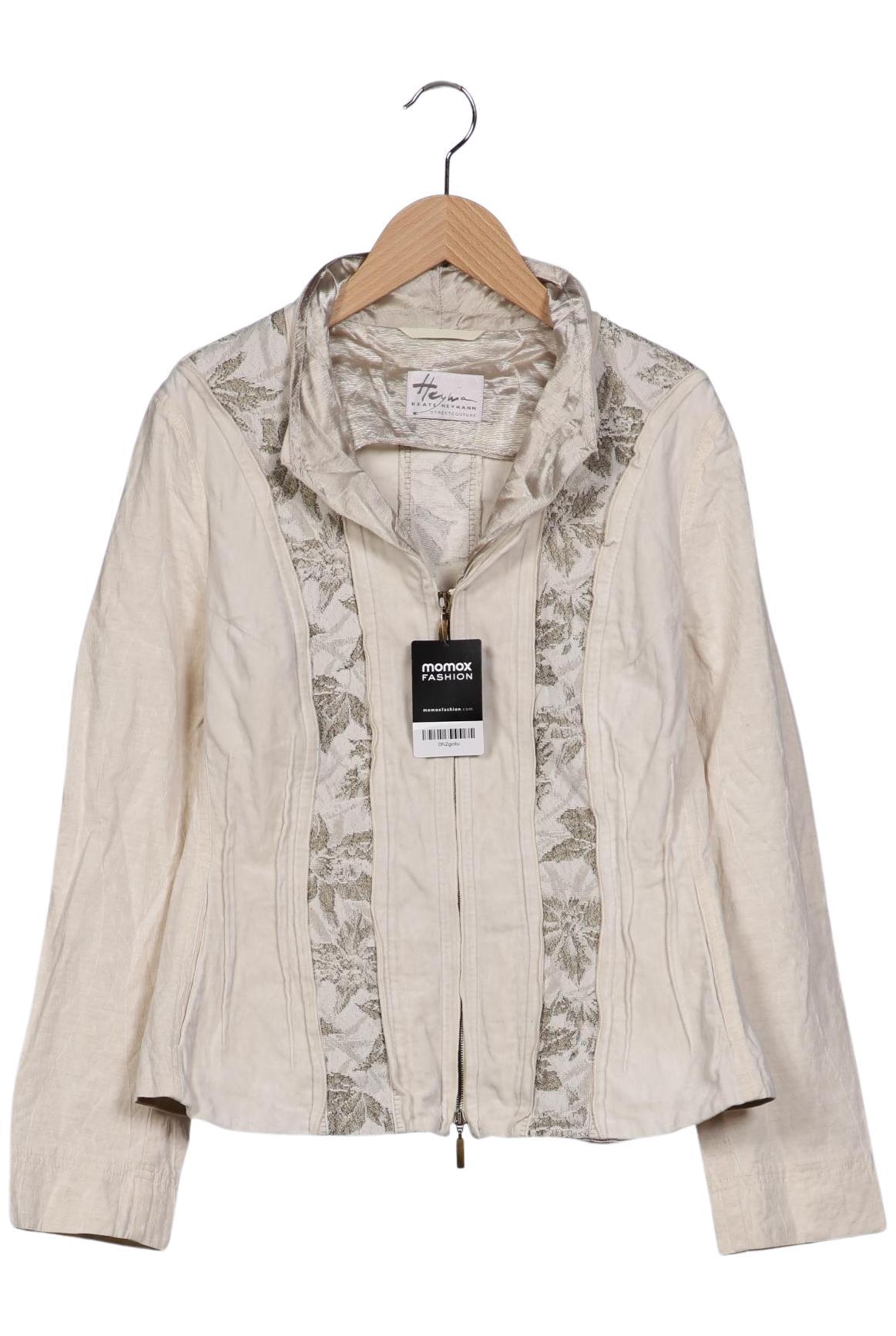 

Beate Heymann Damen Jacke, beige, Gr. 38