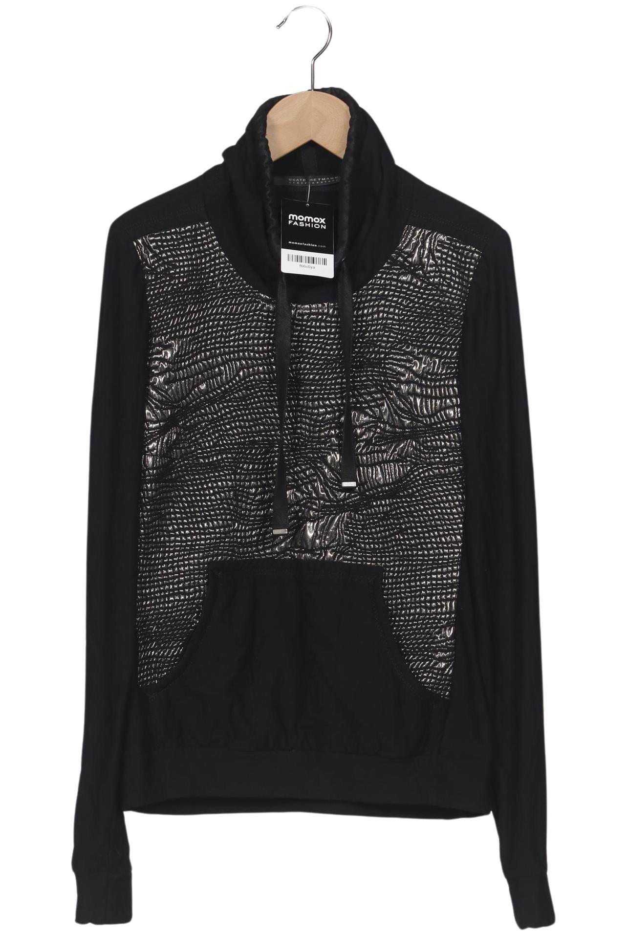 

Beate Heymann Damen Sweatshirt, schwarz, Gr. 36