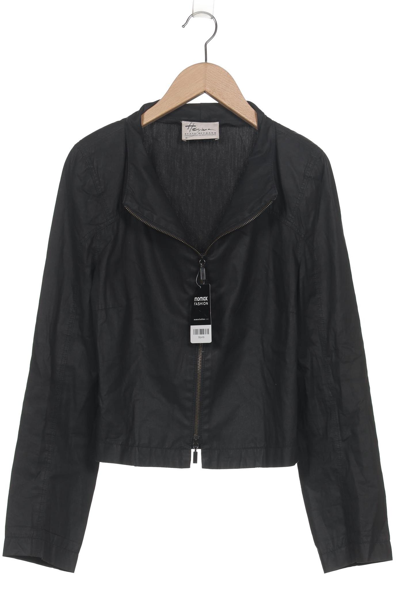 

Beate Heymann Damen Jacke, schwarz, Gr. 36