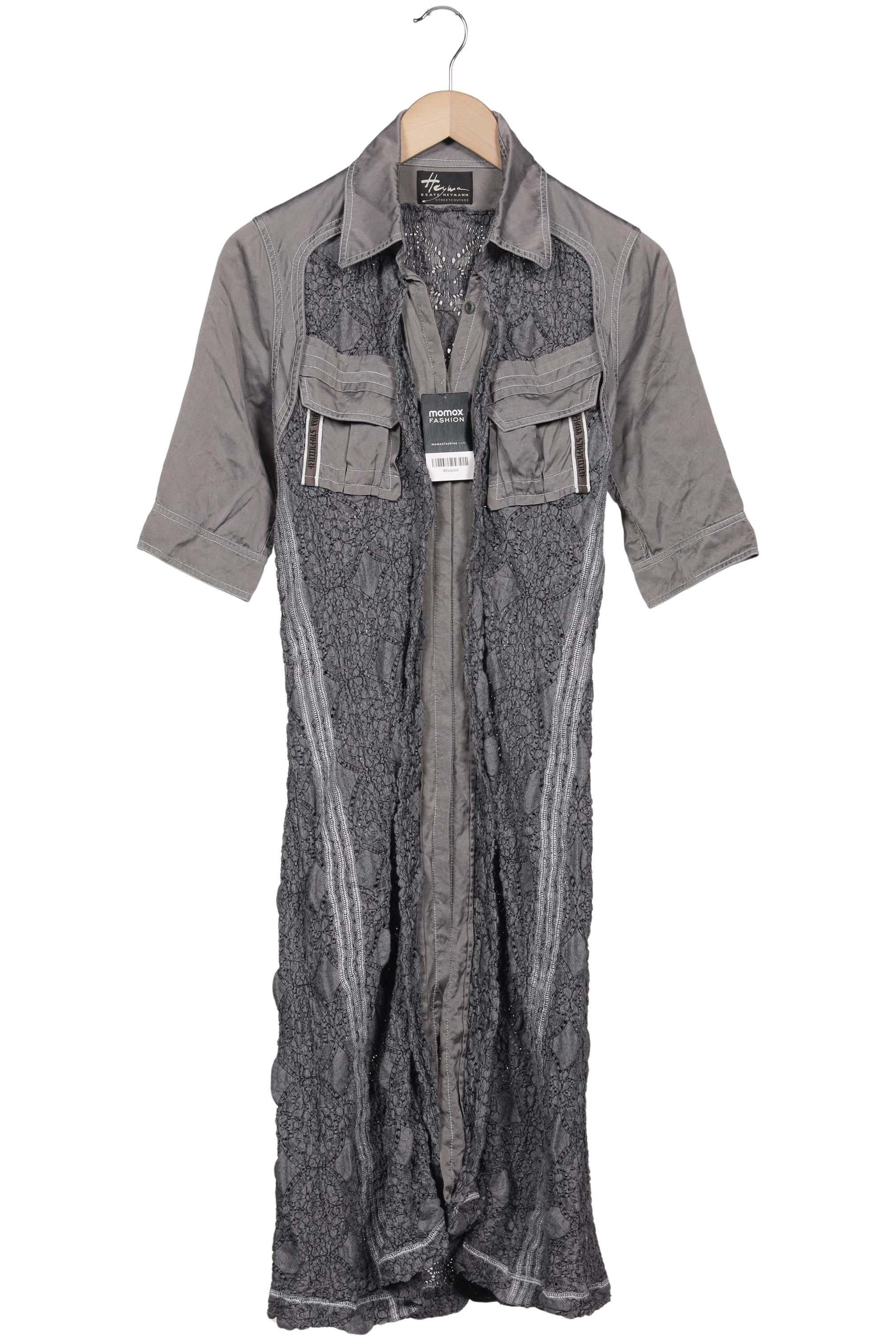 

Beate Heymann Damen Strickjacke, grau, Gr. 36