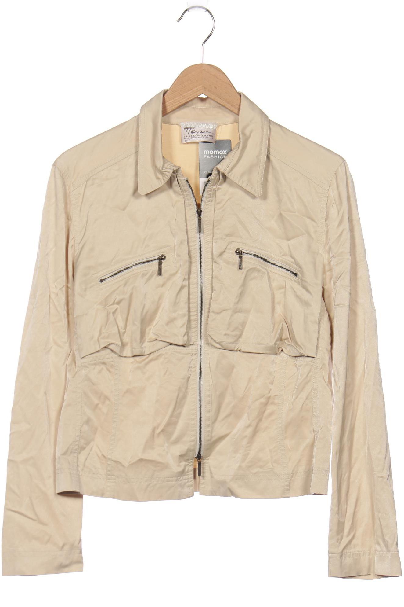 

Beate Heymann Damen Jacke, beige, Gr. 38