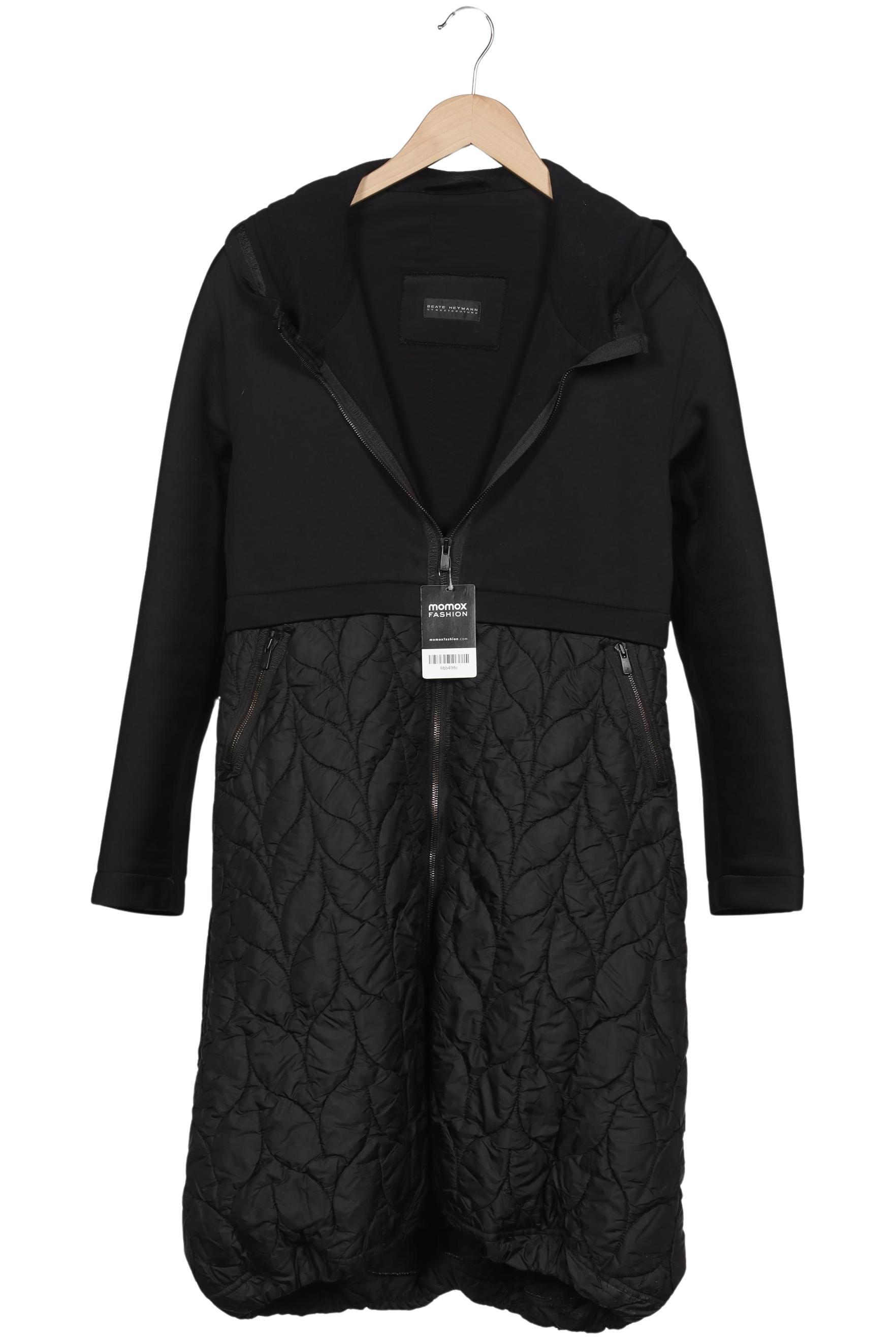 

Beate Heymann Damen Mantel, schwarz, Gr. 36