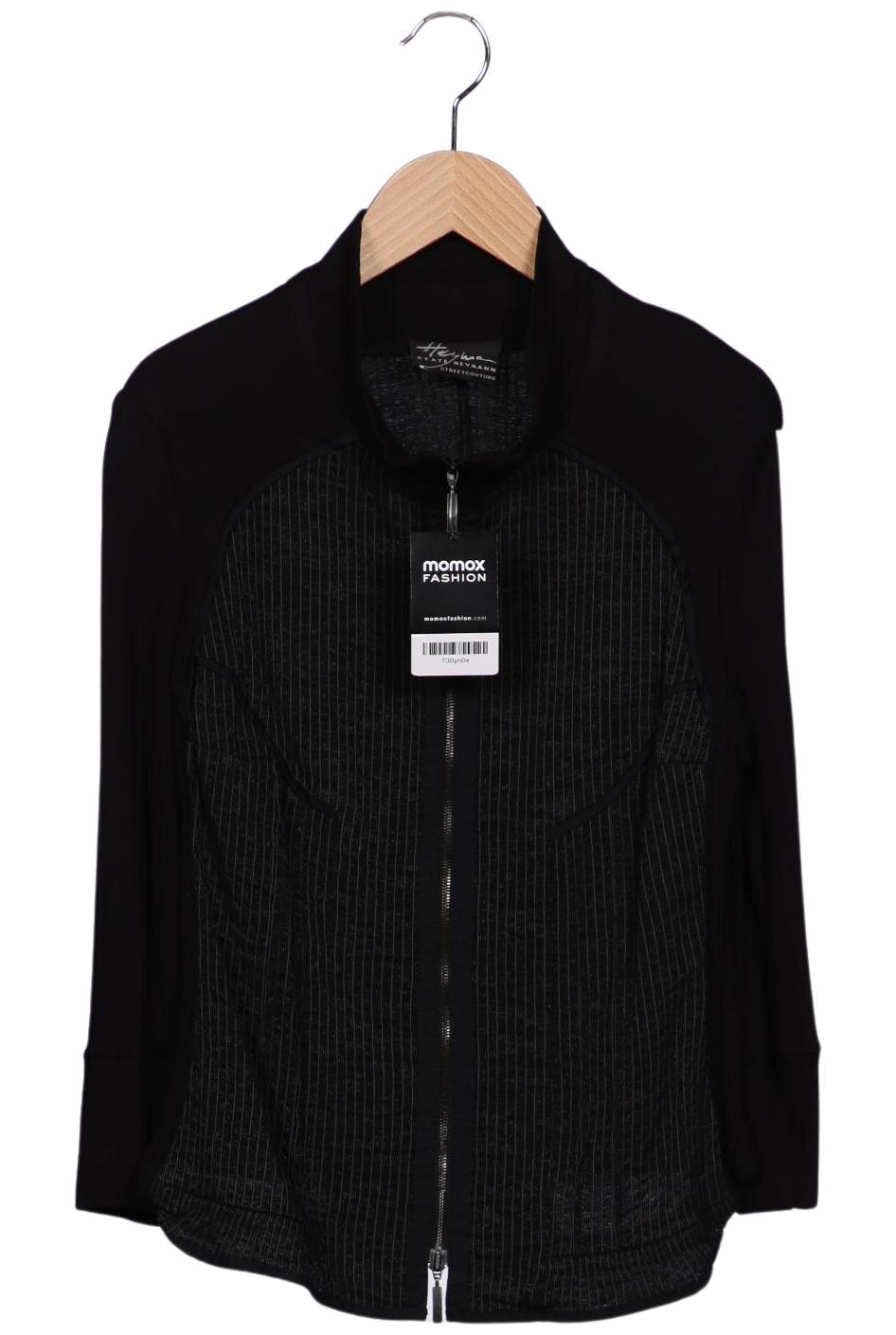 

Beate Heymann Damen Strickjacke, schwarz, Gr. 36