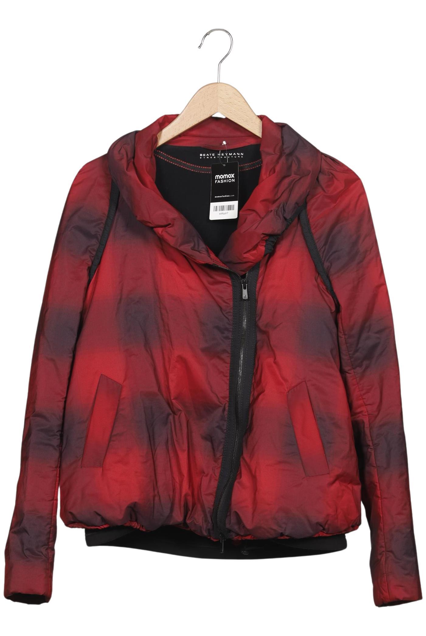 

Beate Heymann Damen Jacke, rot, Gr. 36