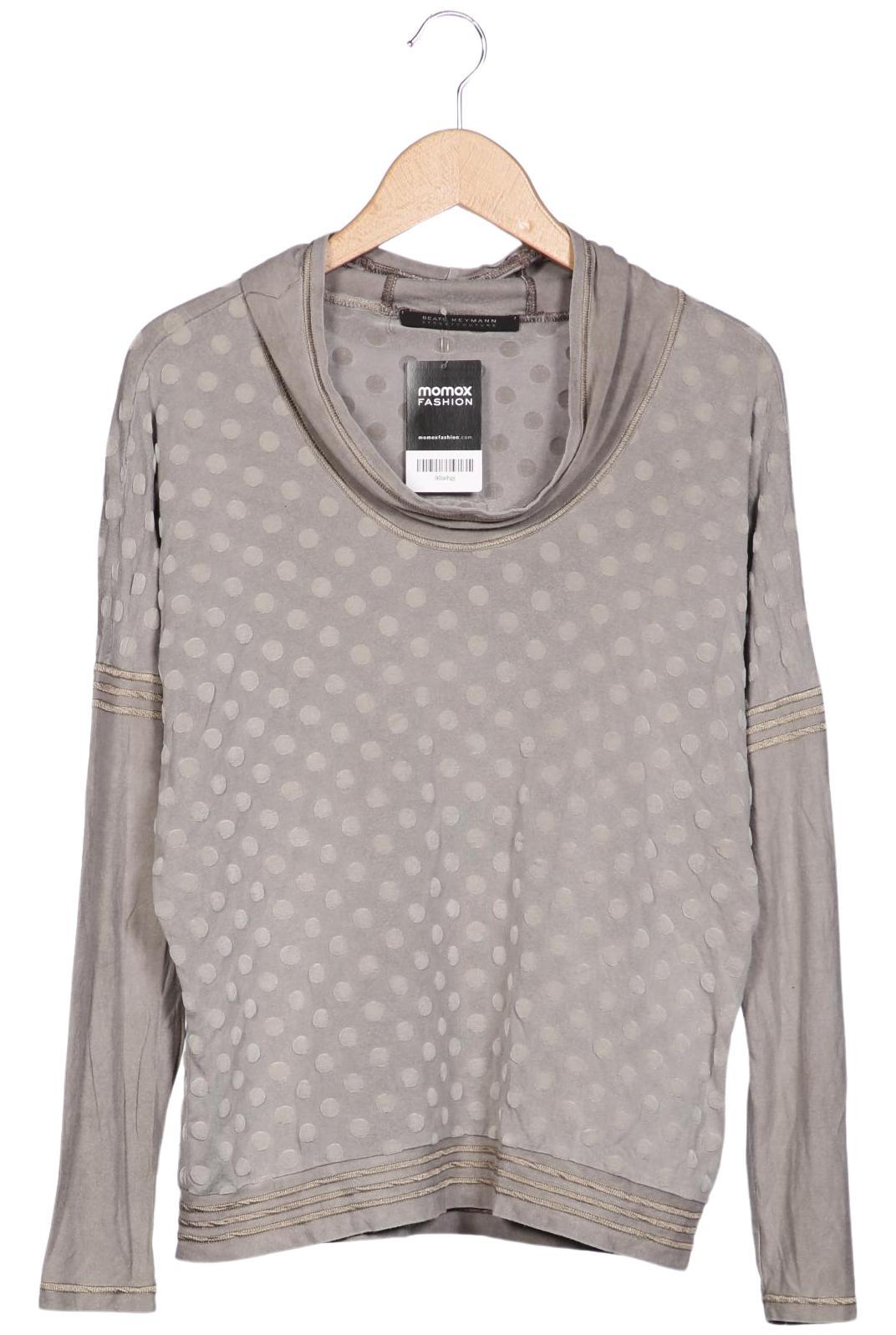 

Beate Heymann Damen Langarmshirt, grau, Gr. 40
