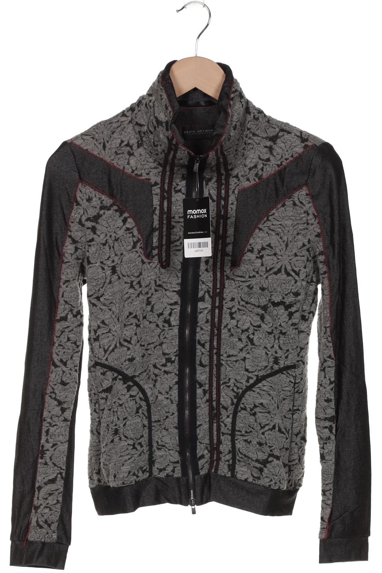 

Beate Heymann Damen Strickjacke, grau, Gr. 36