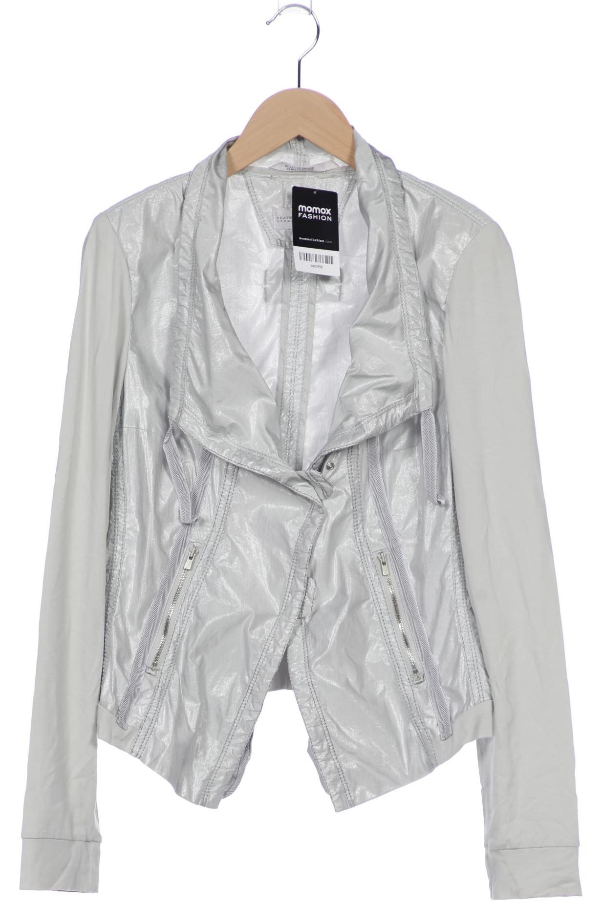 

Beate Heymann Damen Jacke, grau, Gr. 38