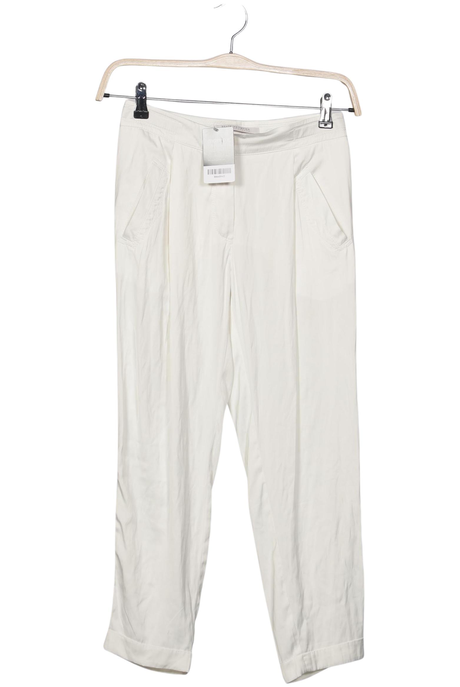 

Beate Heymann Damen Stoffhose, weiß, Gr. 34
