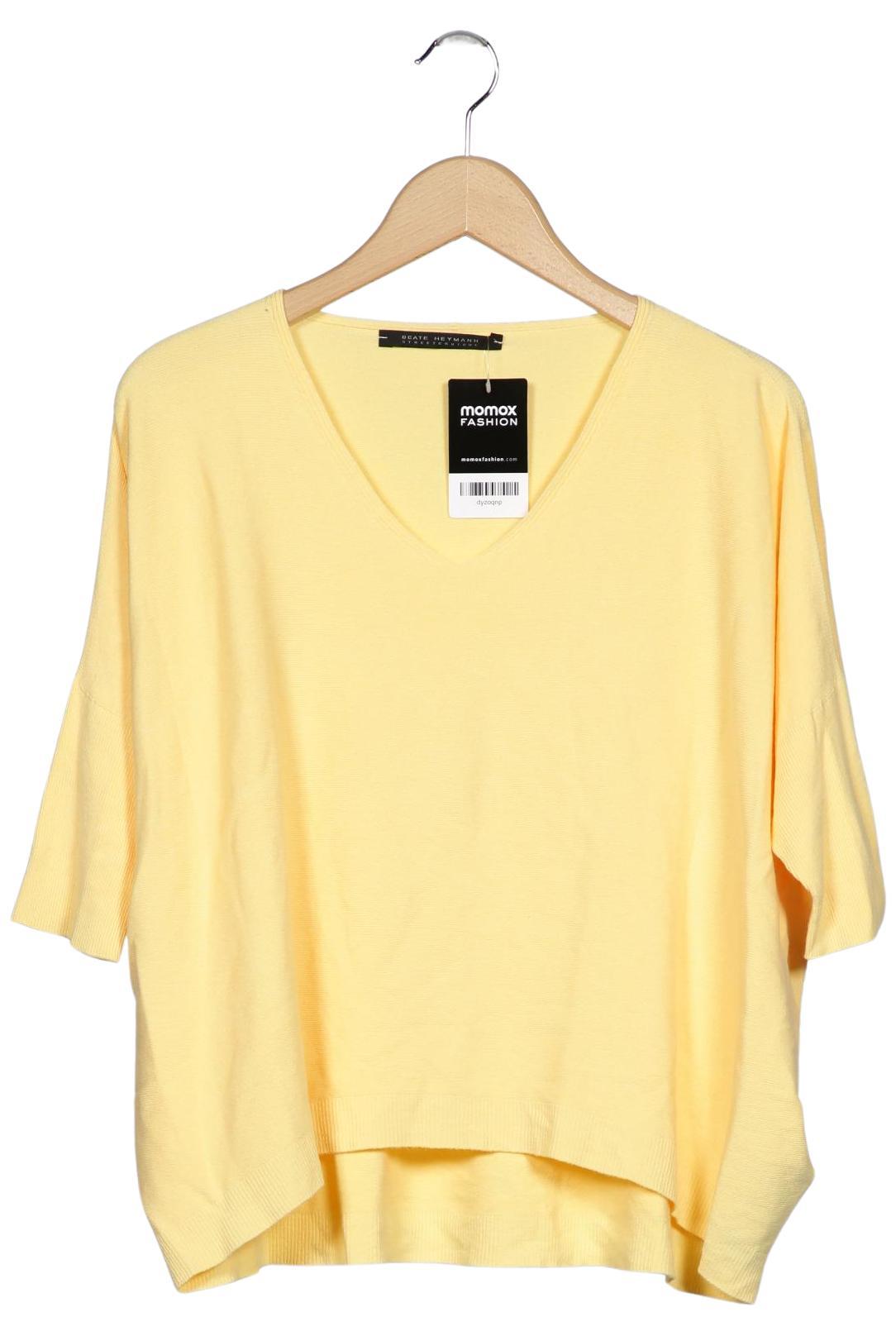

Beate Heymann Damen Pullover, gelb, Gr. 36