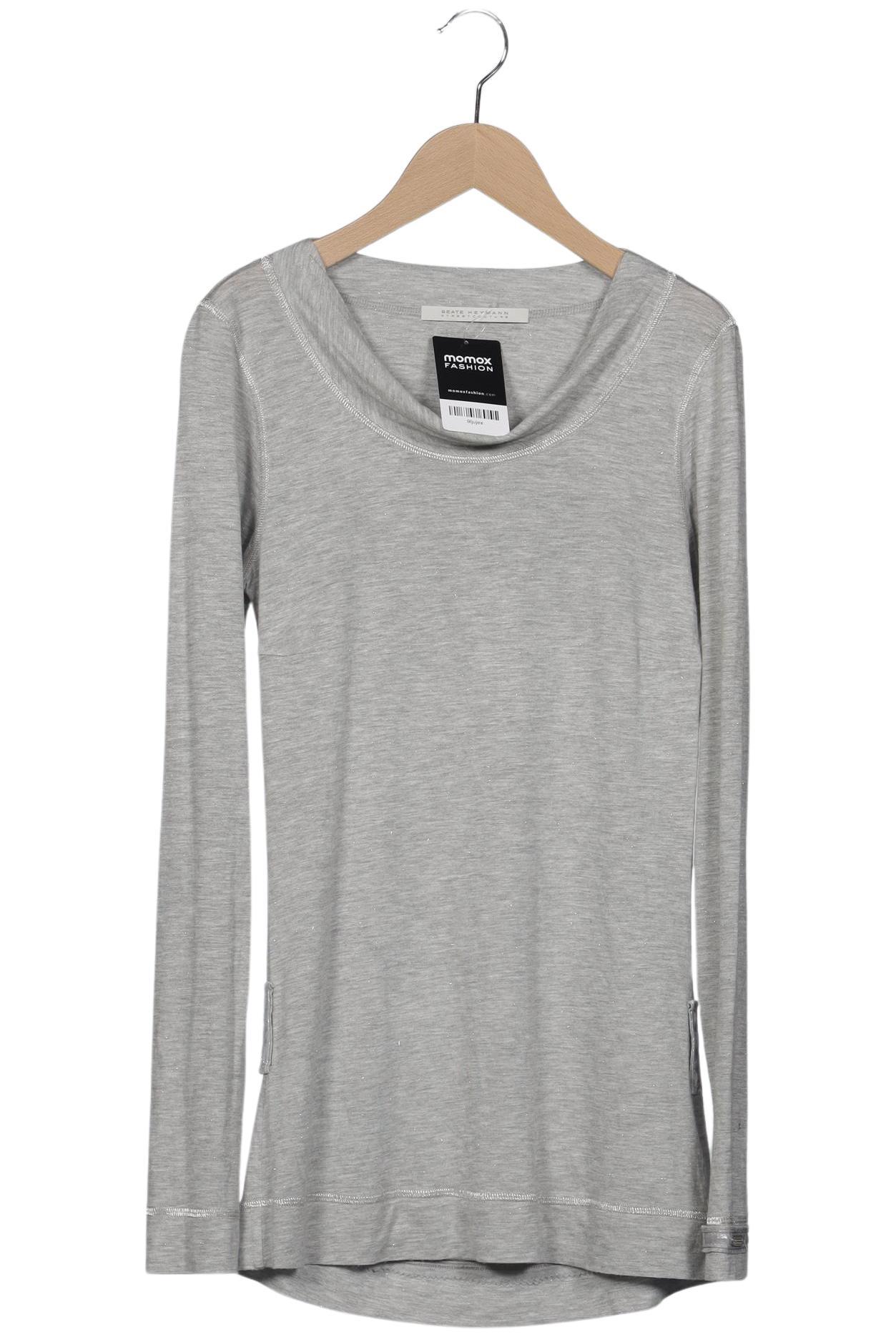 

Beate Heymann Damen Langarmshirt, grau, Gr. 36