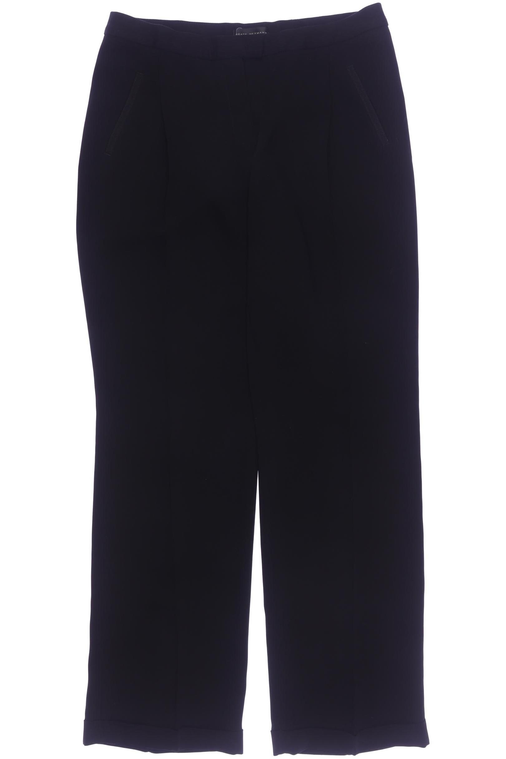

Beate Heymann Damen Stoffhose, schwarz, Gr. 31