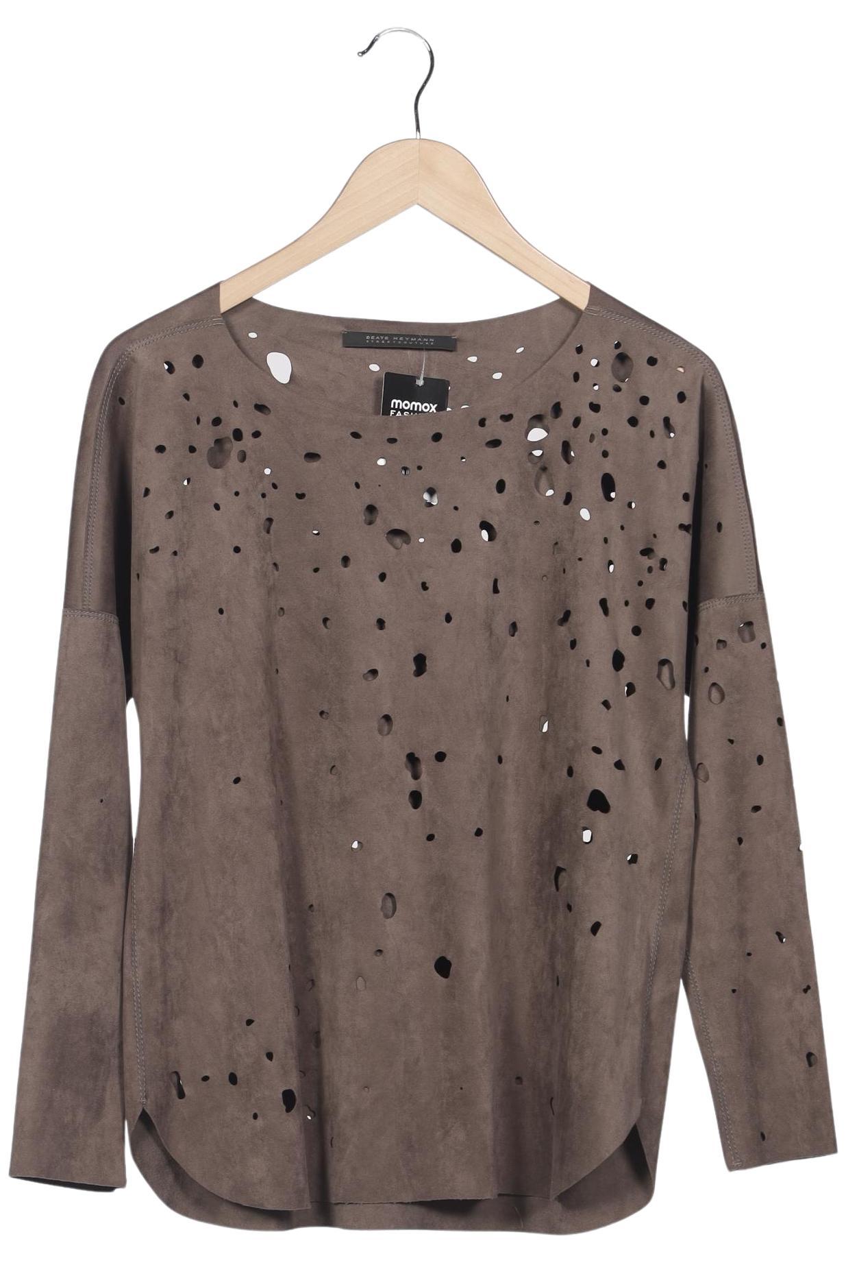 

Beate Heymann Damen Langarmshirt, braun, Gr. 34