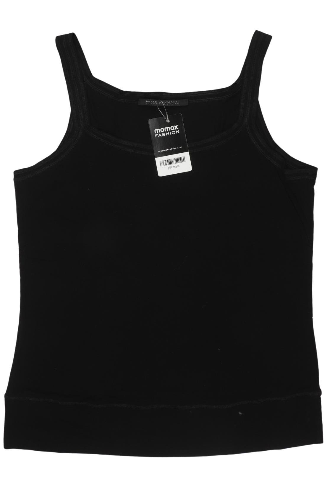 

Beate Heymann Damen Top, schwarz, Gr. 42