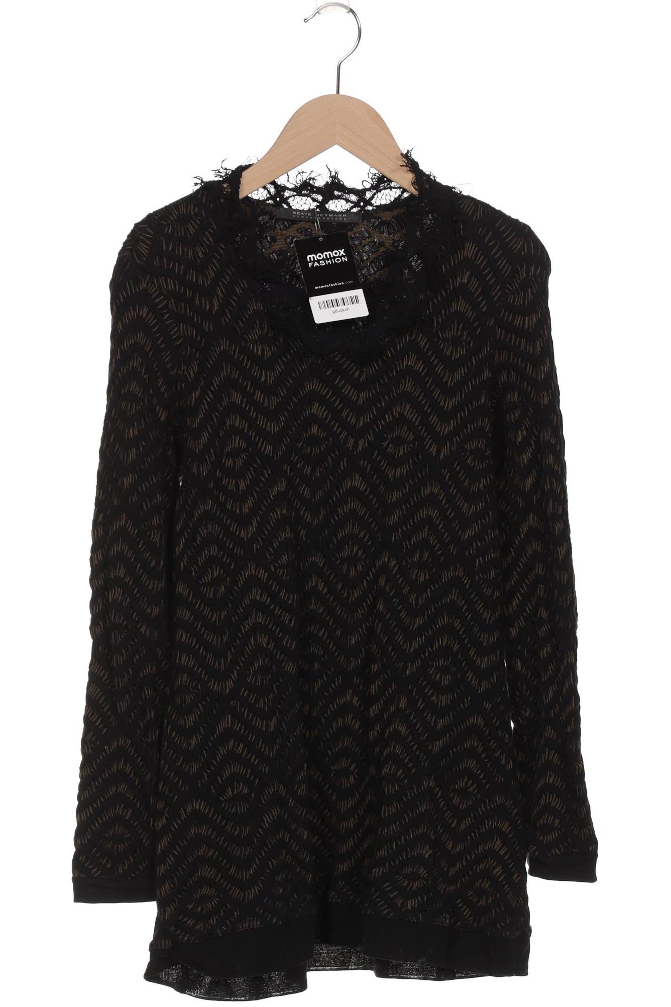 

Beate Heymann Damen Langarmshirt, schwarz, Gr. 40
