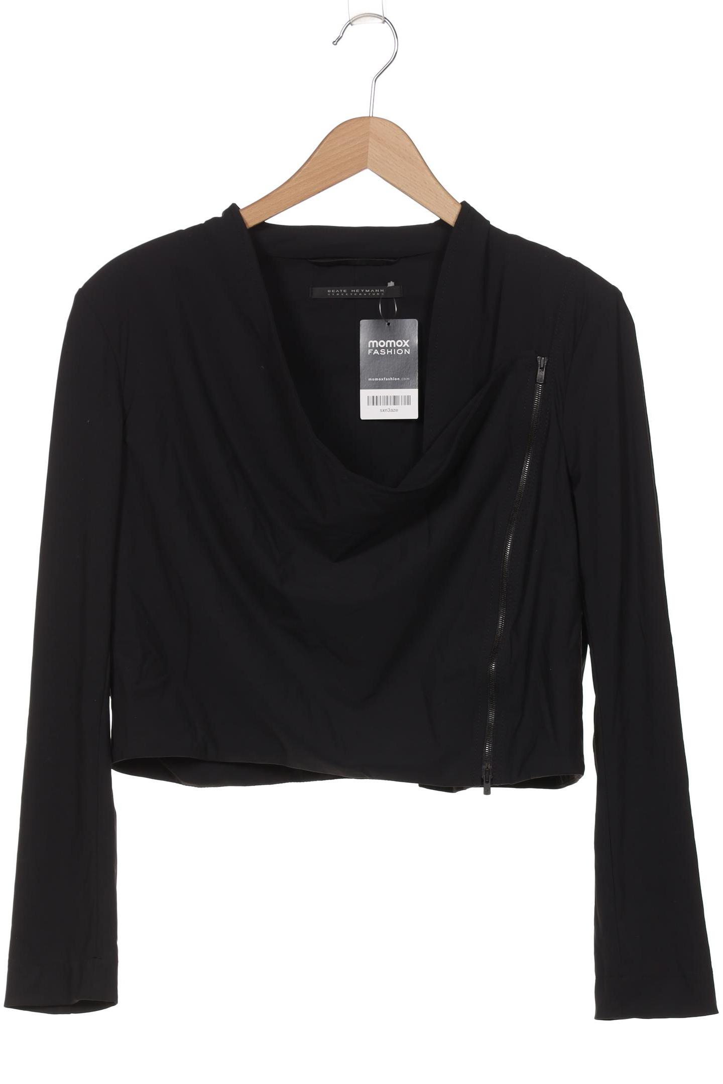 

Beate Heymann Damen Jacke, schwarz, Gr. 40