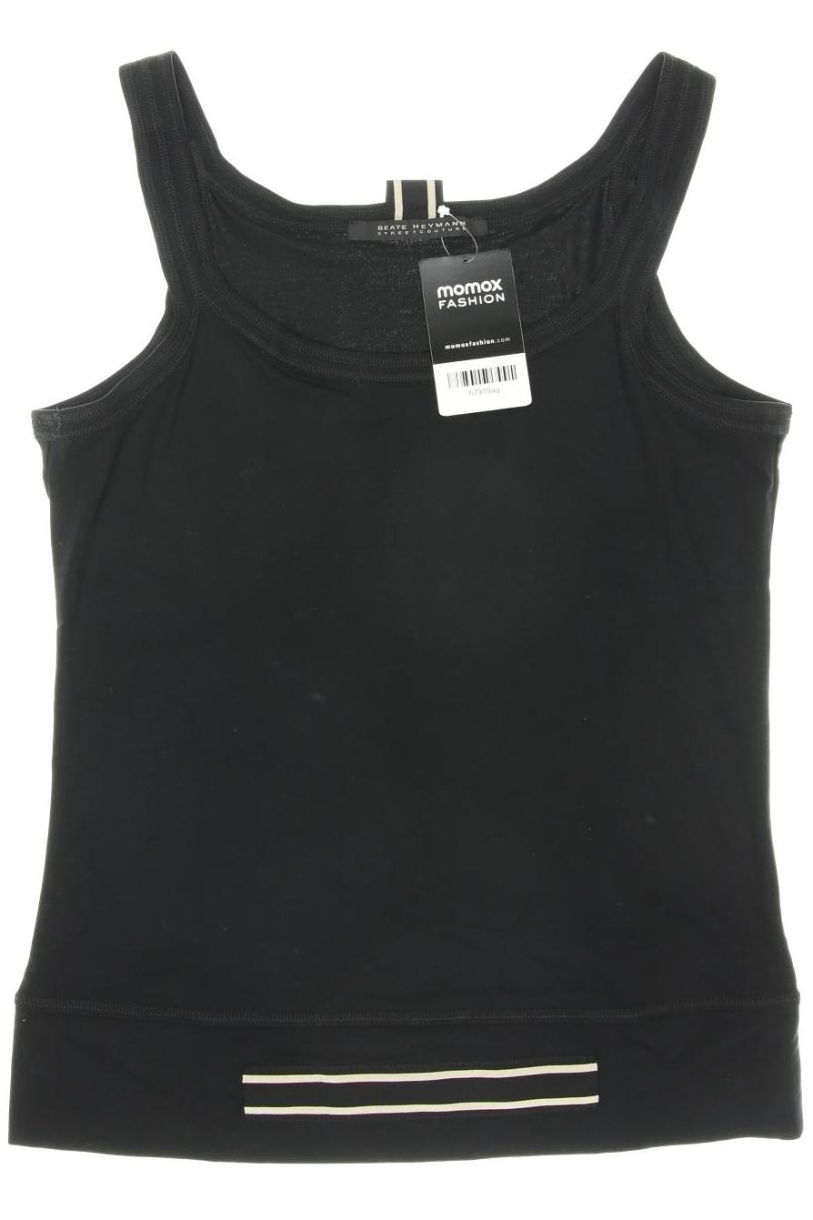 

Beate Heymann Damen Top, schwarz, Gr. 38
