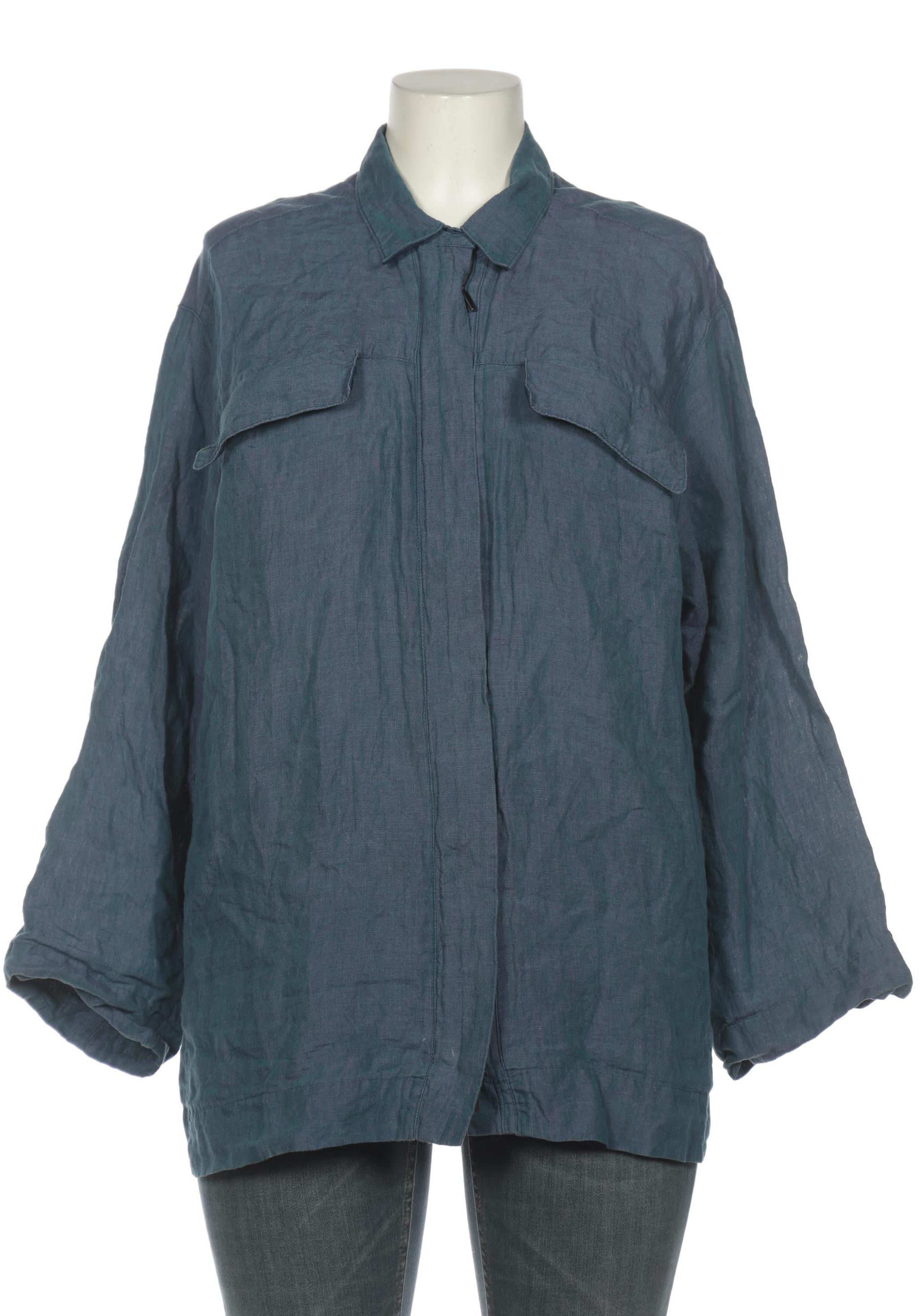 

Beate Heymann Damen Bluse, blau, Gr. 42