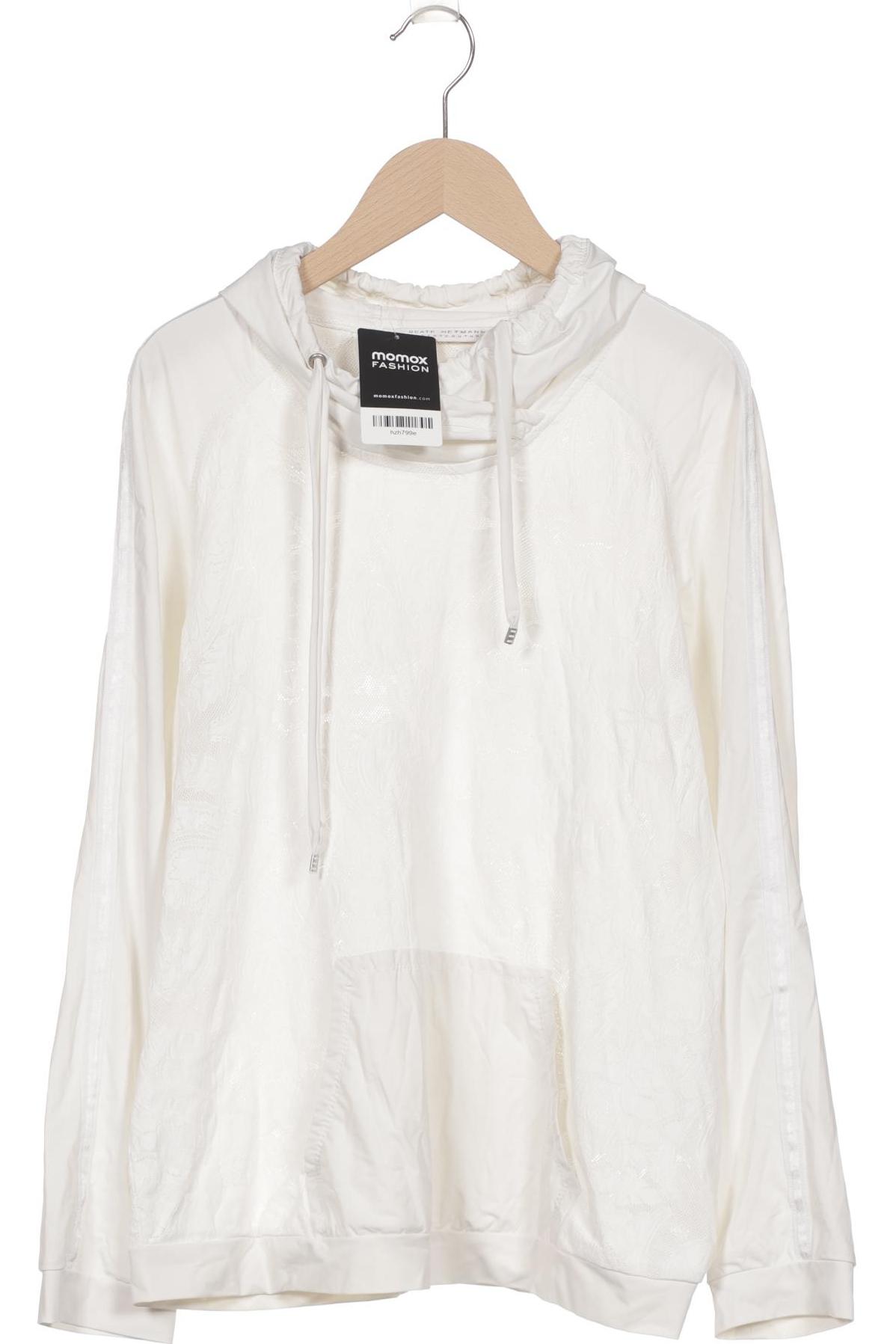 

Beate Heymann Damen Langarmshirt, weiß, Gr. 42