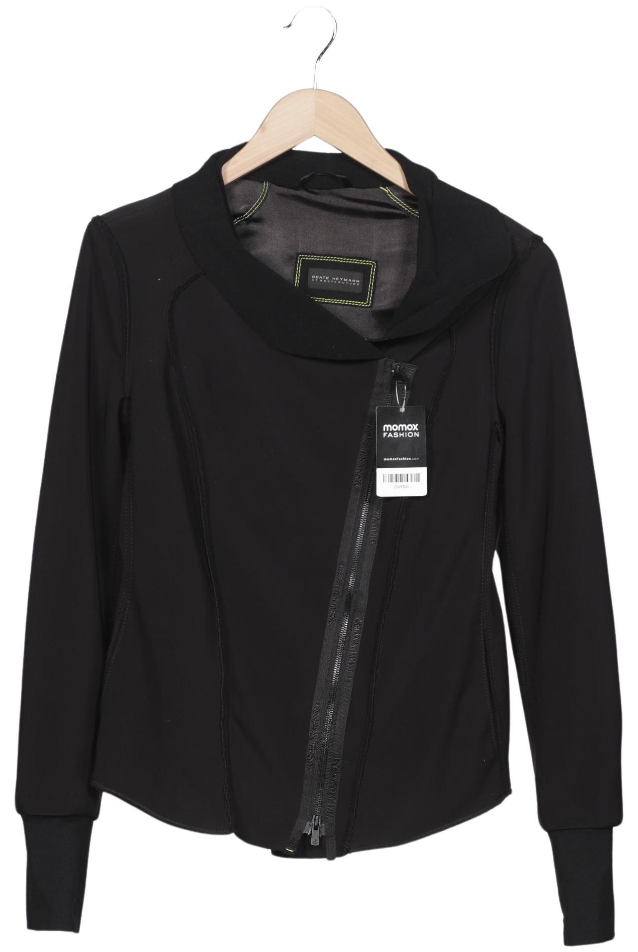 

Beate Heymann Damen Jacke, schwarz, Gr. 36