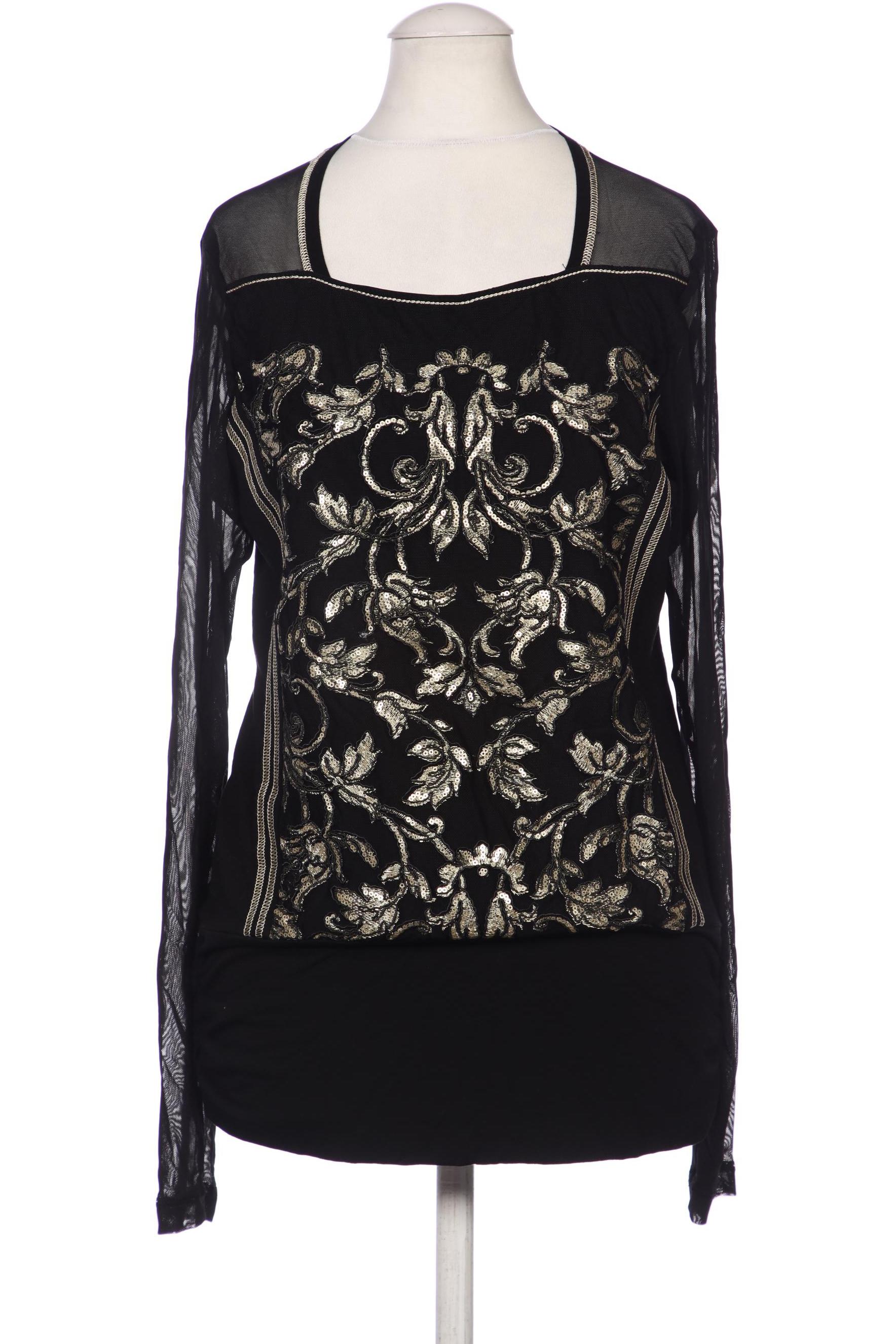

Beate Heymann Damen Langarmshirt, schwarz, Gr. 36