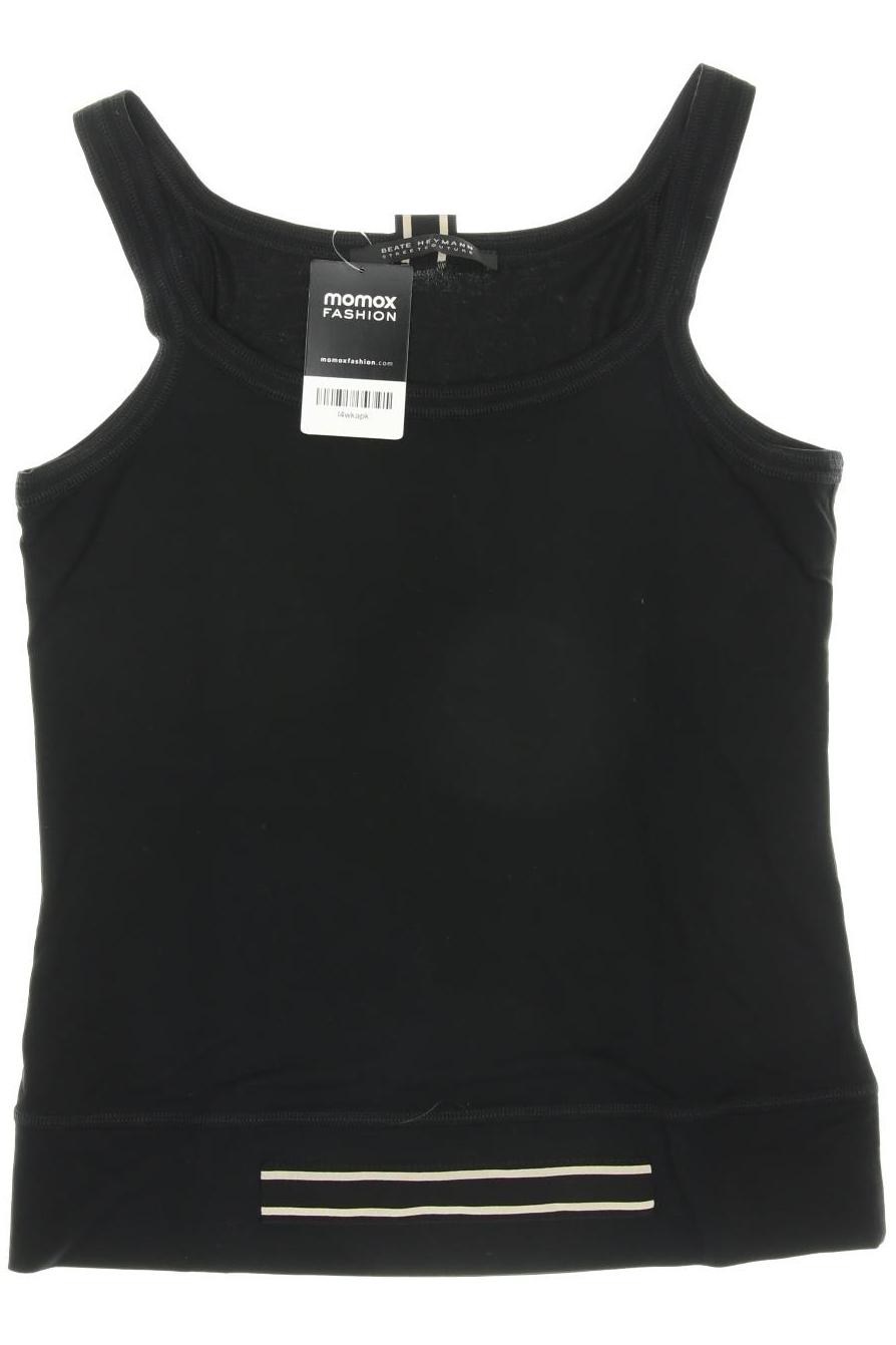 

Beate Heymann Damen Top, schwarz, Gr. 38