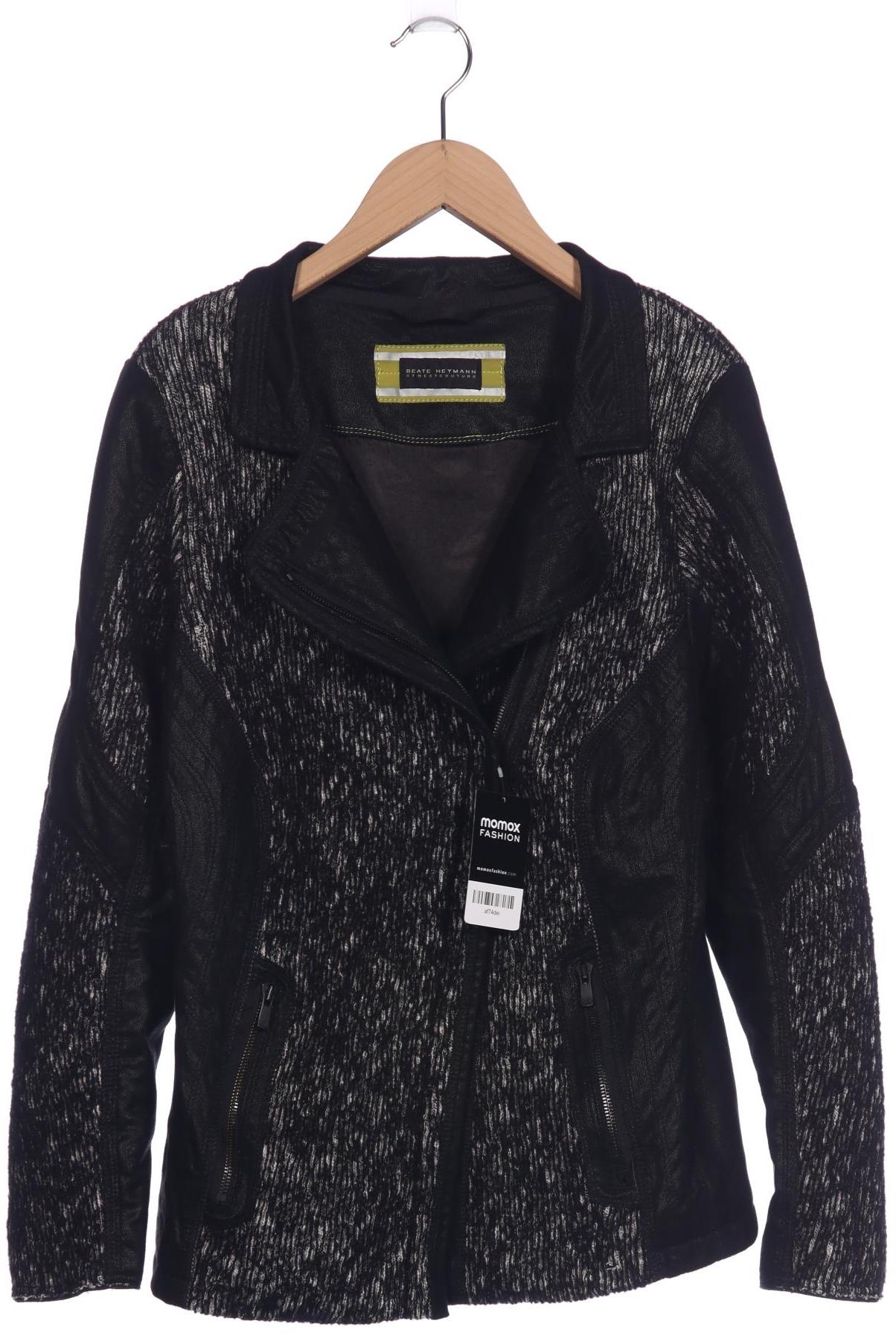 

Beate Heymann Damen Jacke, schwarz, Gr. 40
