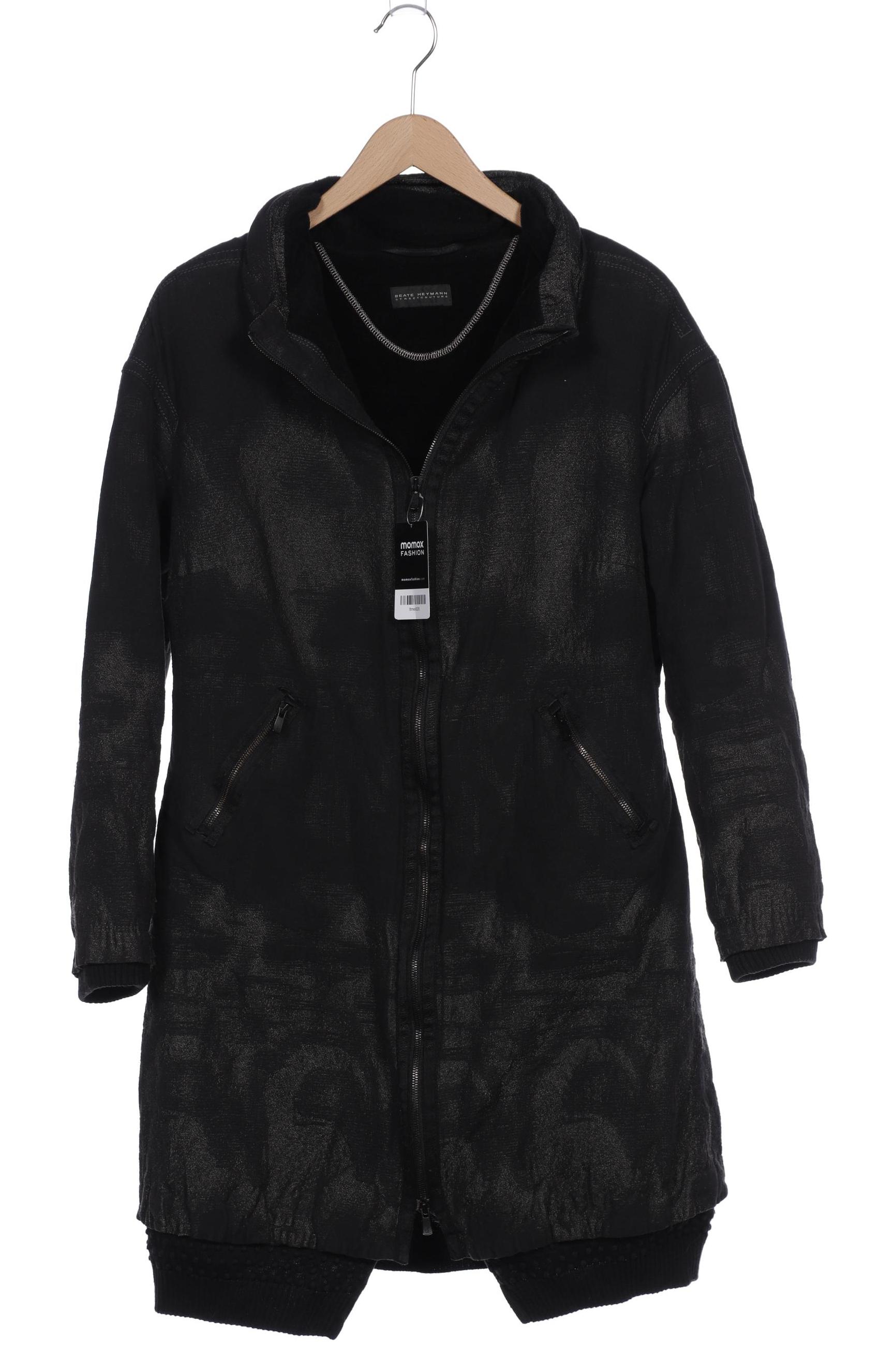 

Beate Heymann Damen Mantel, schwarz, Gr. 42