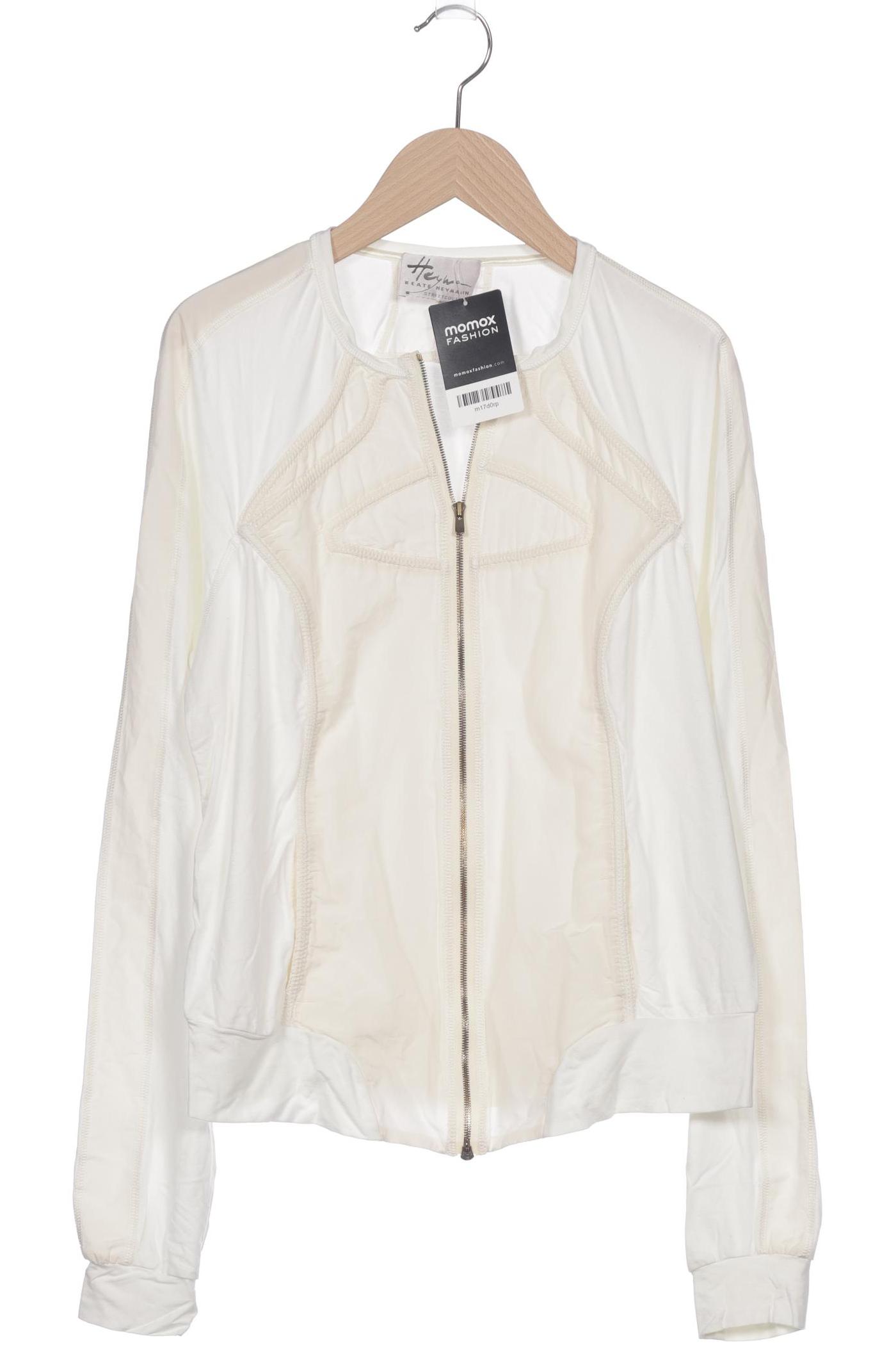 

Beate Heymann Damen Jacke, cremeweiß, Gr. 40