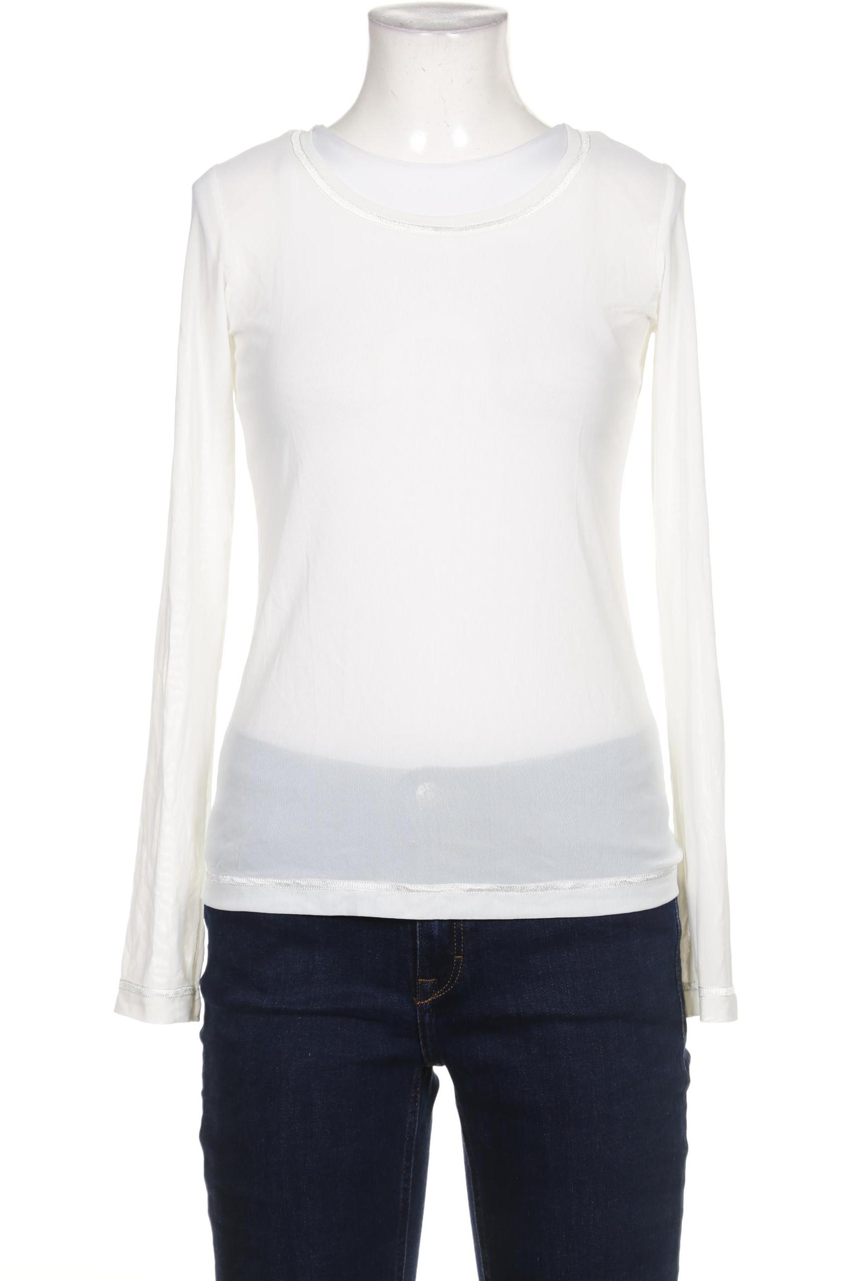 

Beate Heymann Damen Langarmshirt, cremeweiß, Gr. 32