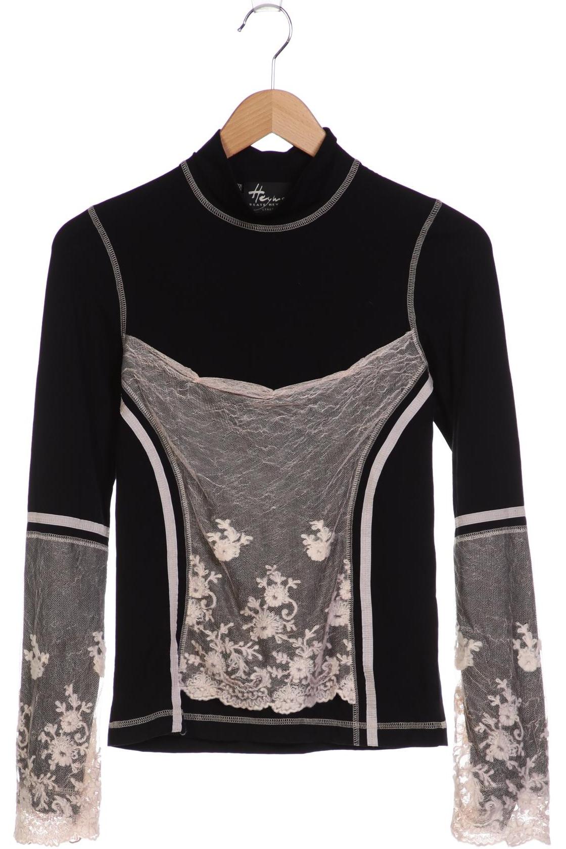 

Beate Heymann Damen Langarmshirt, schwarz, Gr. 38