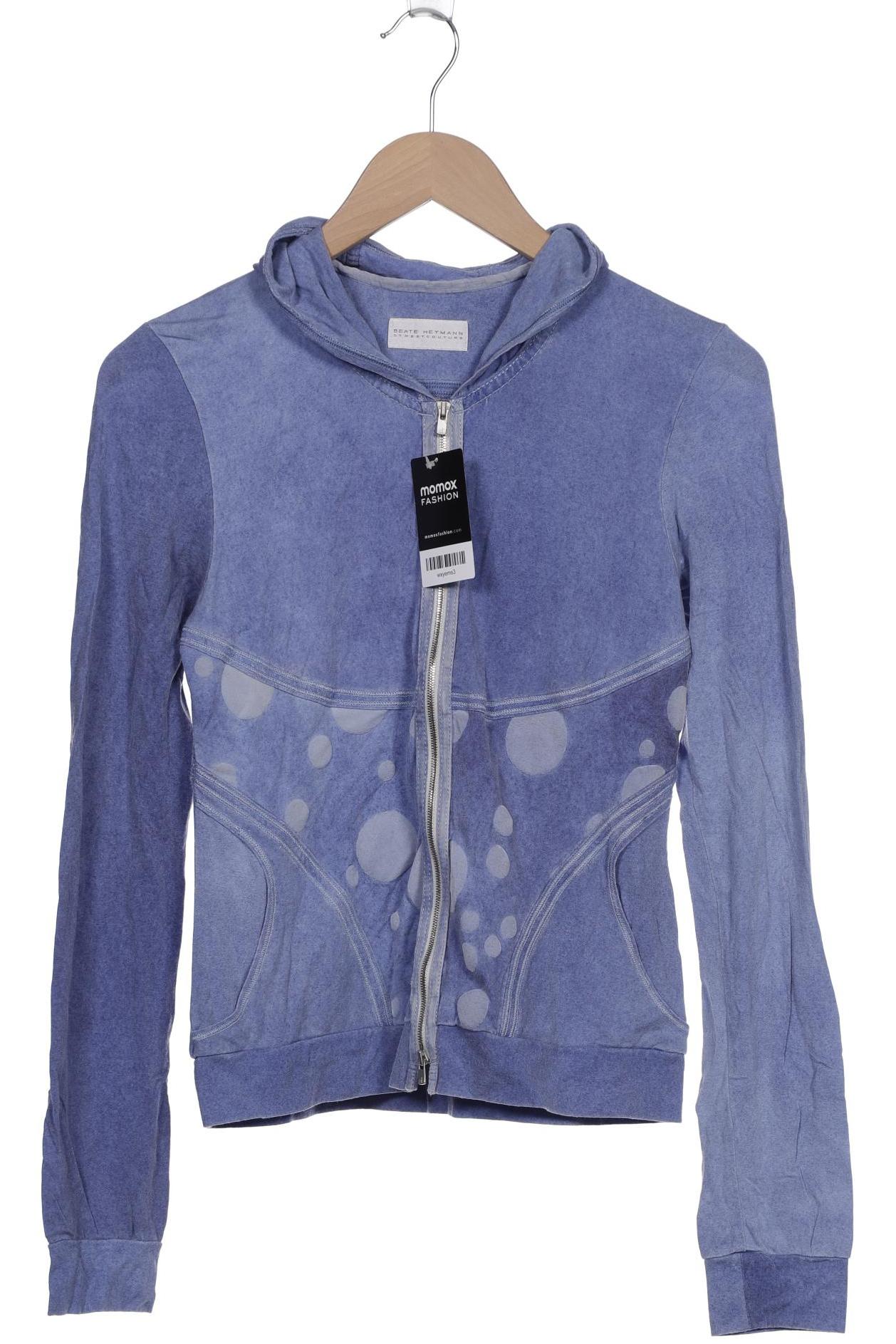 

Beate Heymann Damen Strickjacke, blau, Gr. 36
