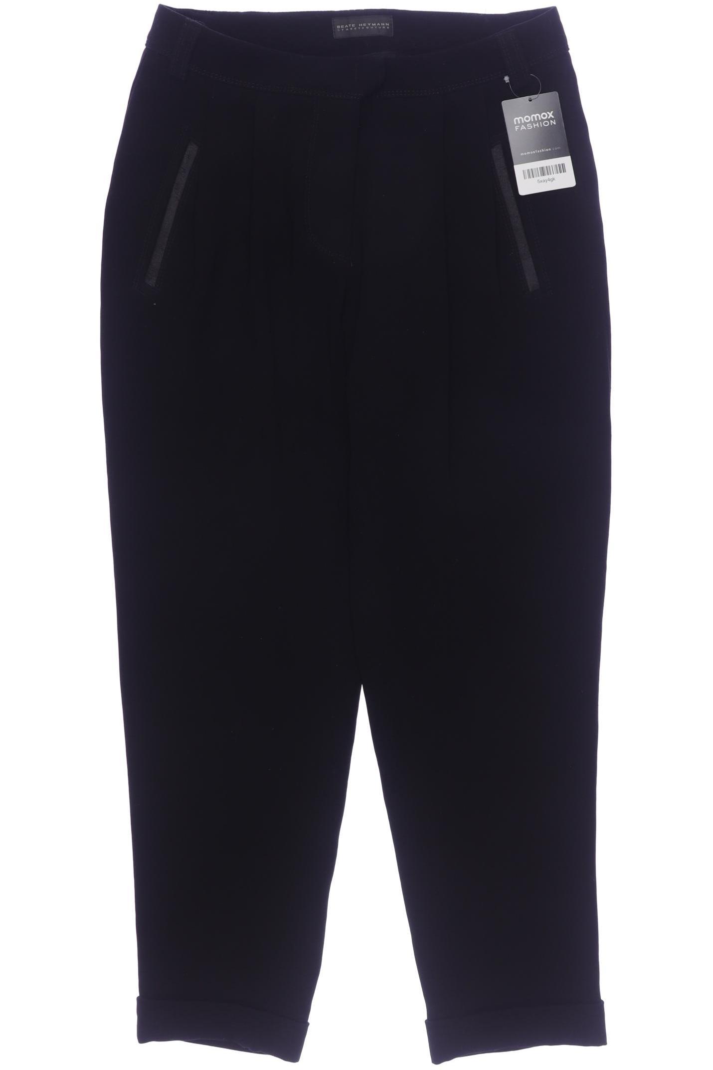 

Beate Heymann Damen Stoffhose, schwarz, Gr. 36