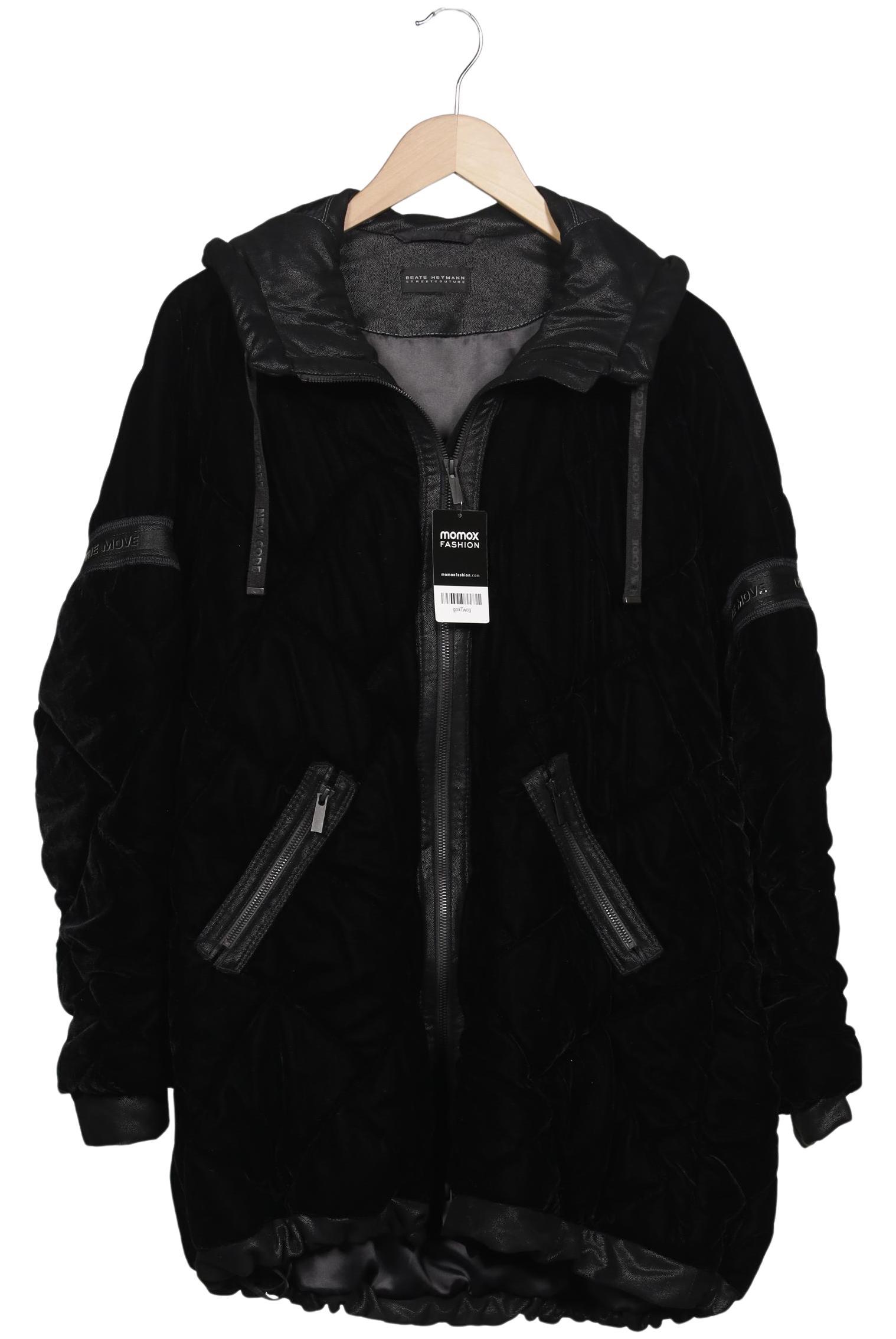 

Beate Heymann Damen Jacke, schwarz, Gr. 38
