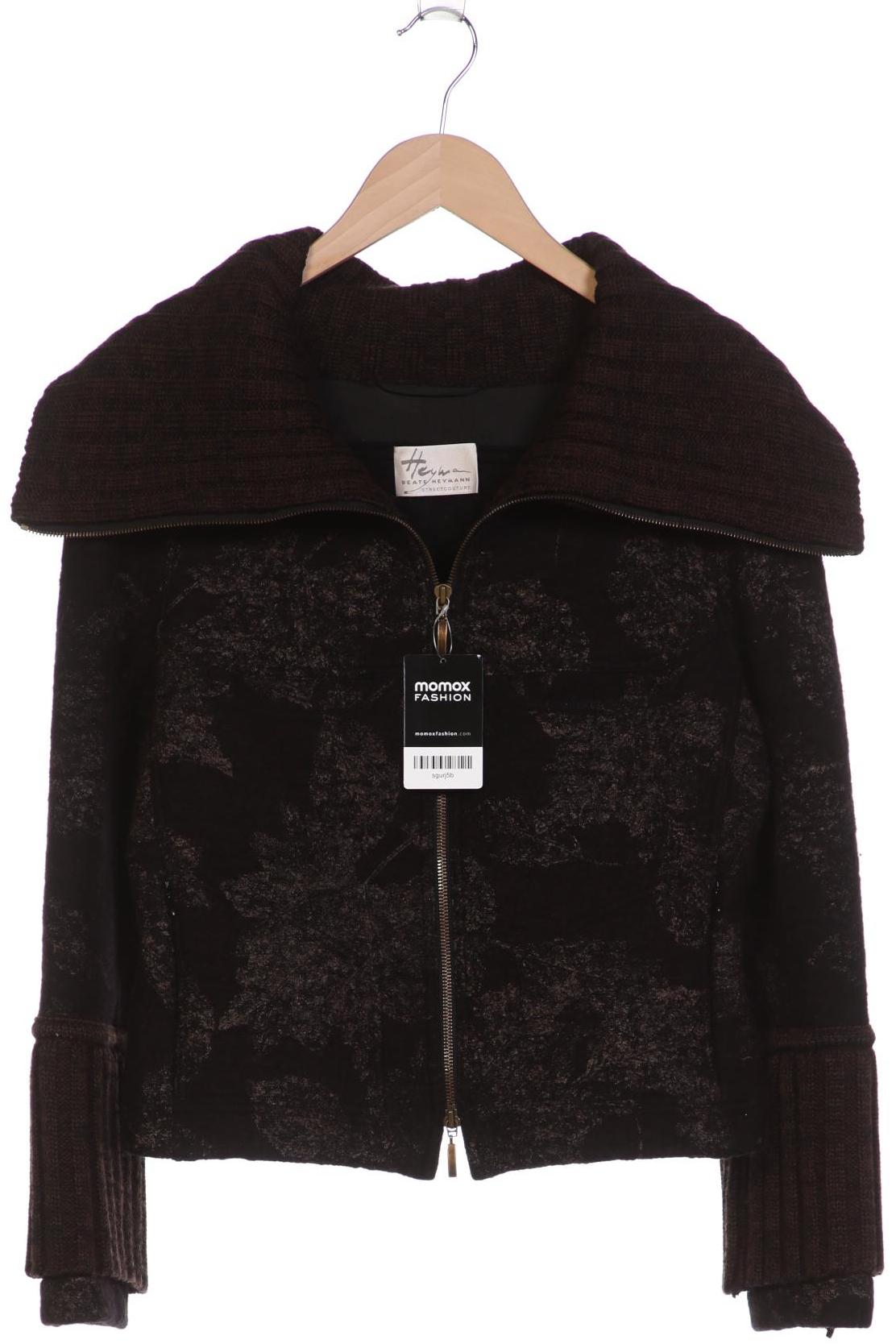 

Beate Heymann Damen Jacke, schwarz, Gr. 38