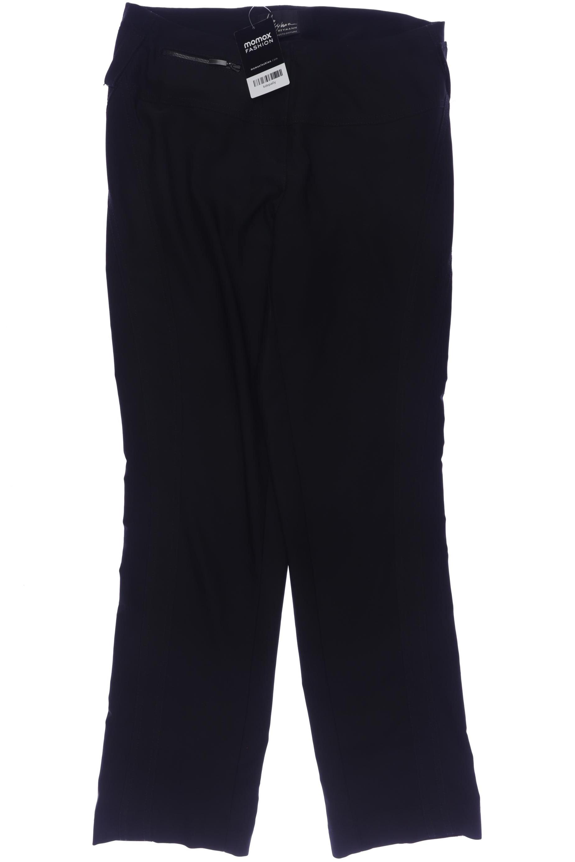 

Beate Heymann Damen Stoffhose, schwarz, Gr. 38