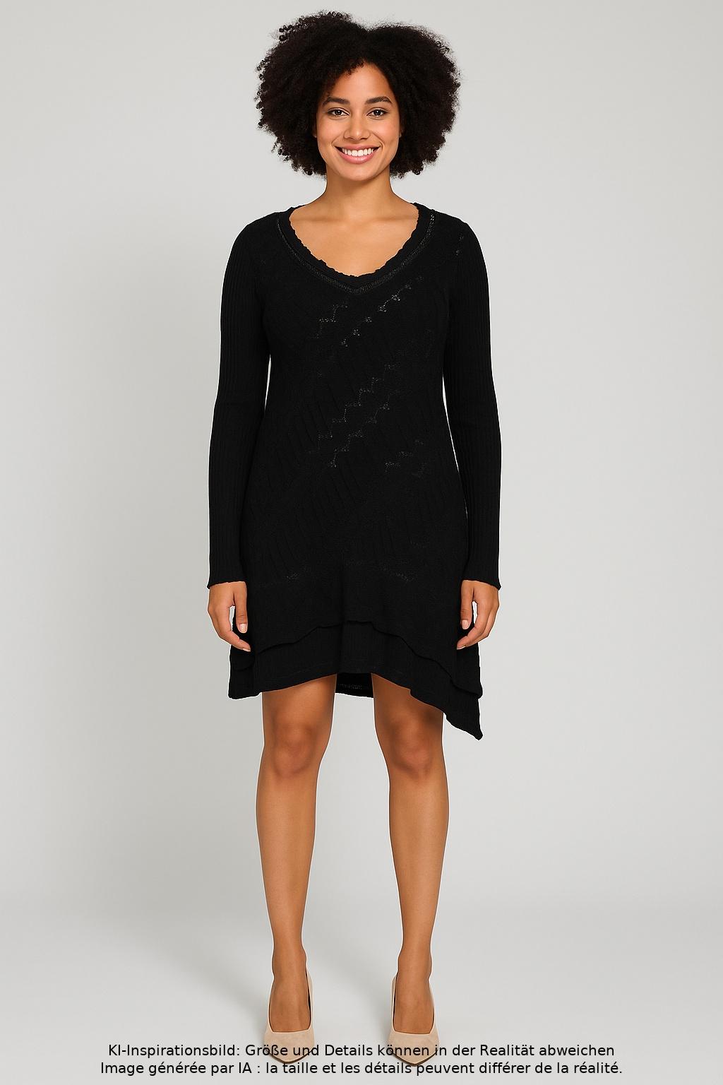 

Beate Heymann Damen Kleid, schwarz, Gr. 40