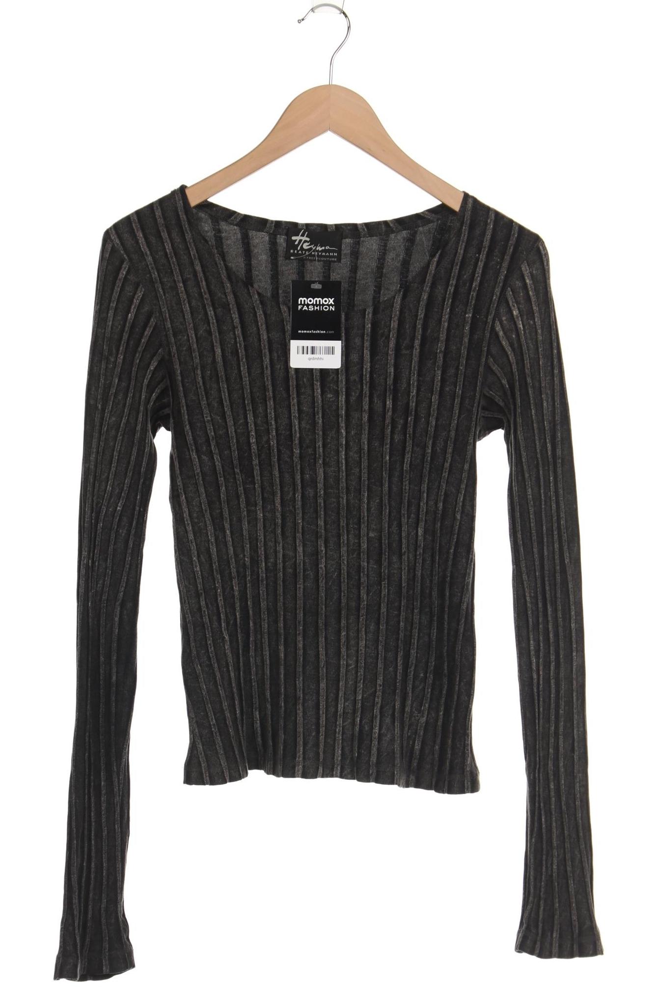 

Beate Heymann Damen Langarmshirt, grau, Gr. 38