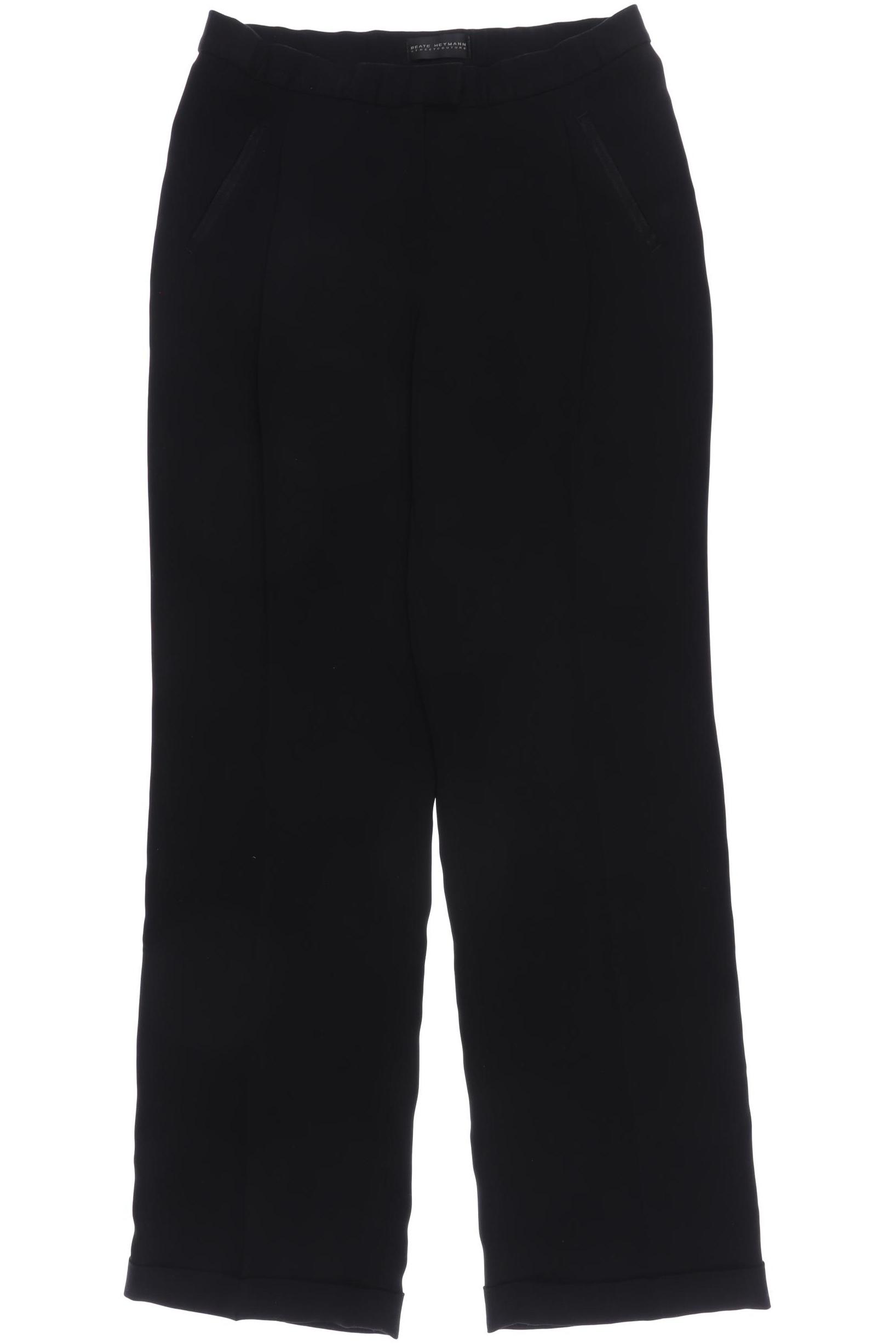 

Beate Heymann Damen Stoffhose, schwarz, Gr. 34