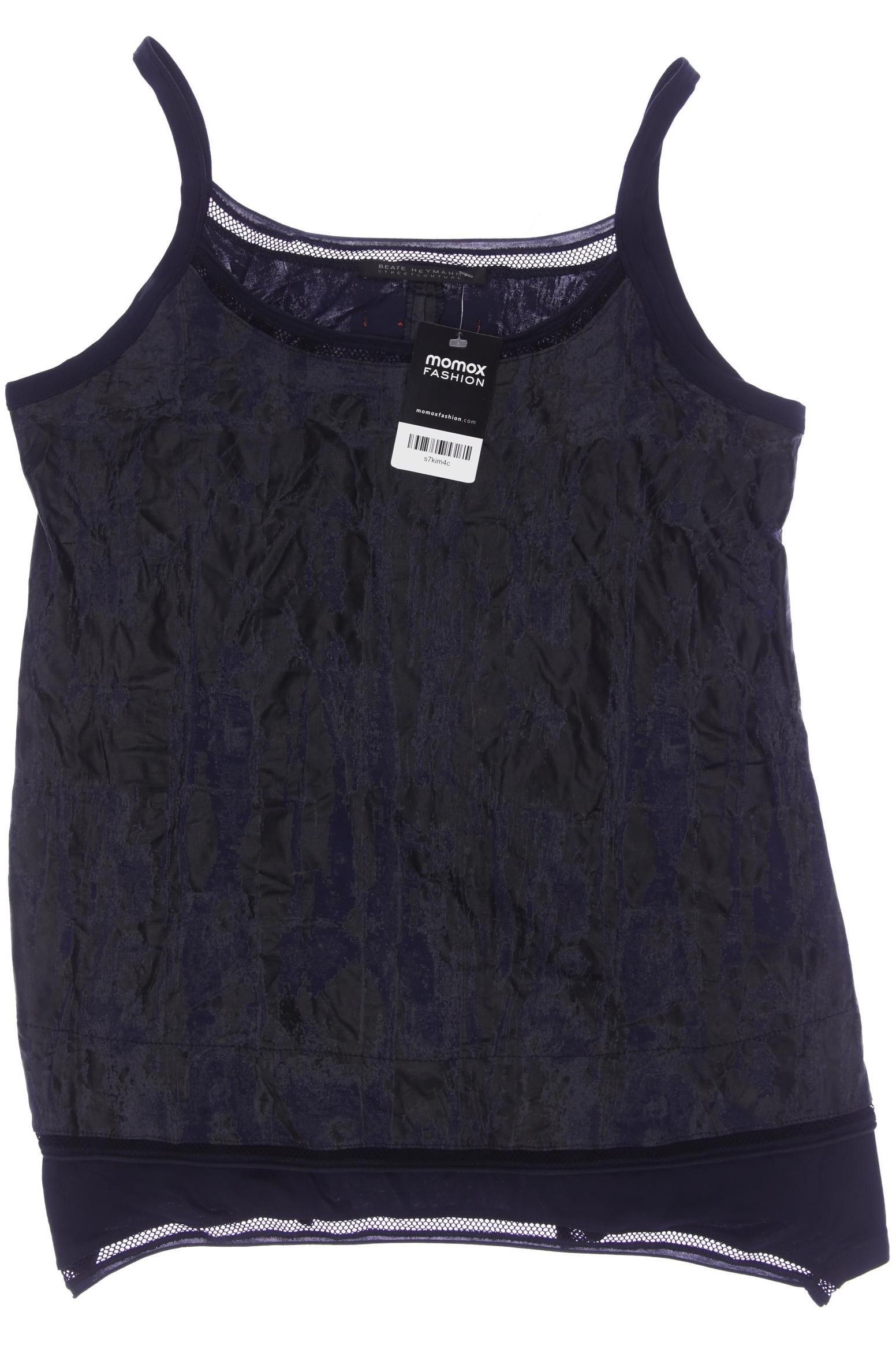 

Beate Heymann Damen Top, marineblau, Gr. 44