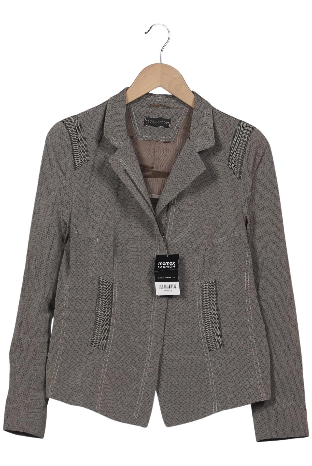 

Beate Heymann Damen Jacke, grau, Gr. 38