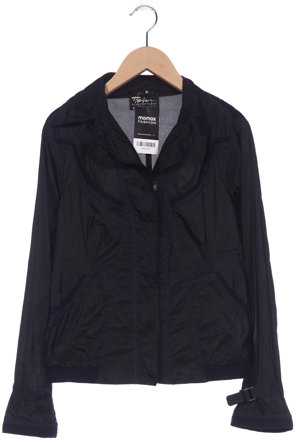 

Beate Heymann Damen Jacke, schwarz, Gr. 34