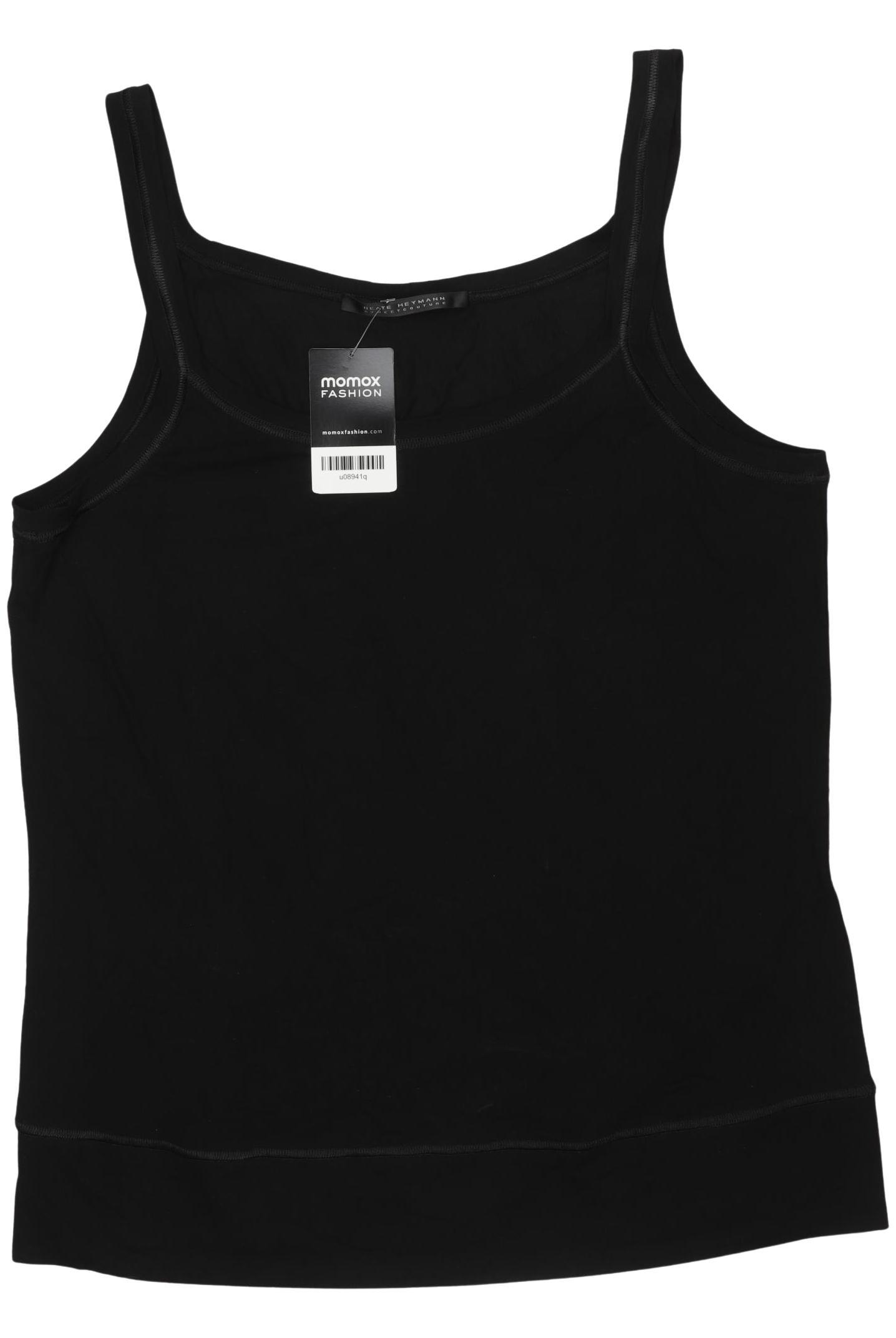 

Beate Heymann Damen Top, schwarz, Gr. 46