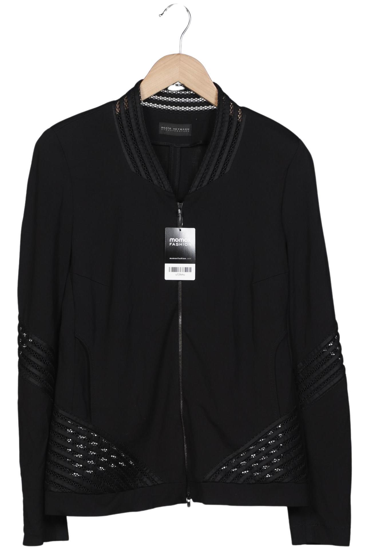 

Beate Heymann Damen Sweatshirt, schwarz, Gr. 38