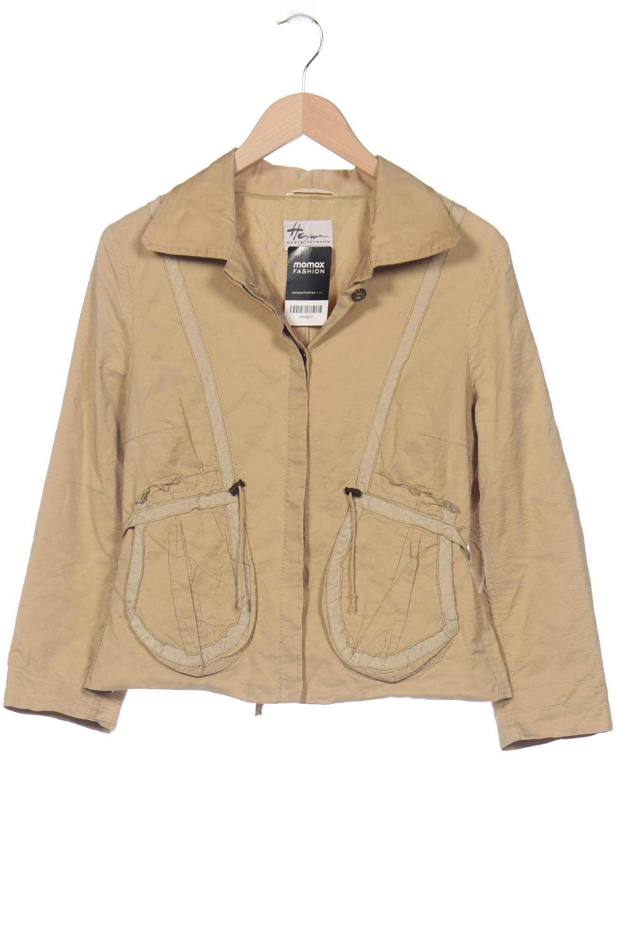 

Beate Heymann Damen Jacke, beige, Gr. 40