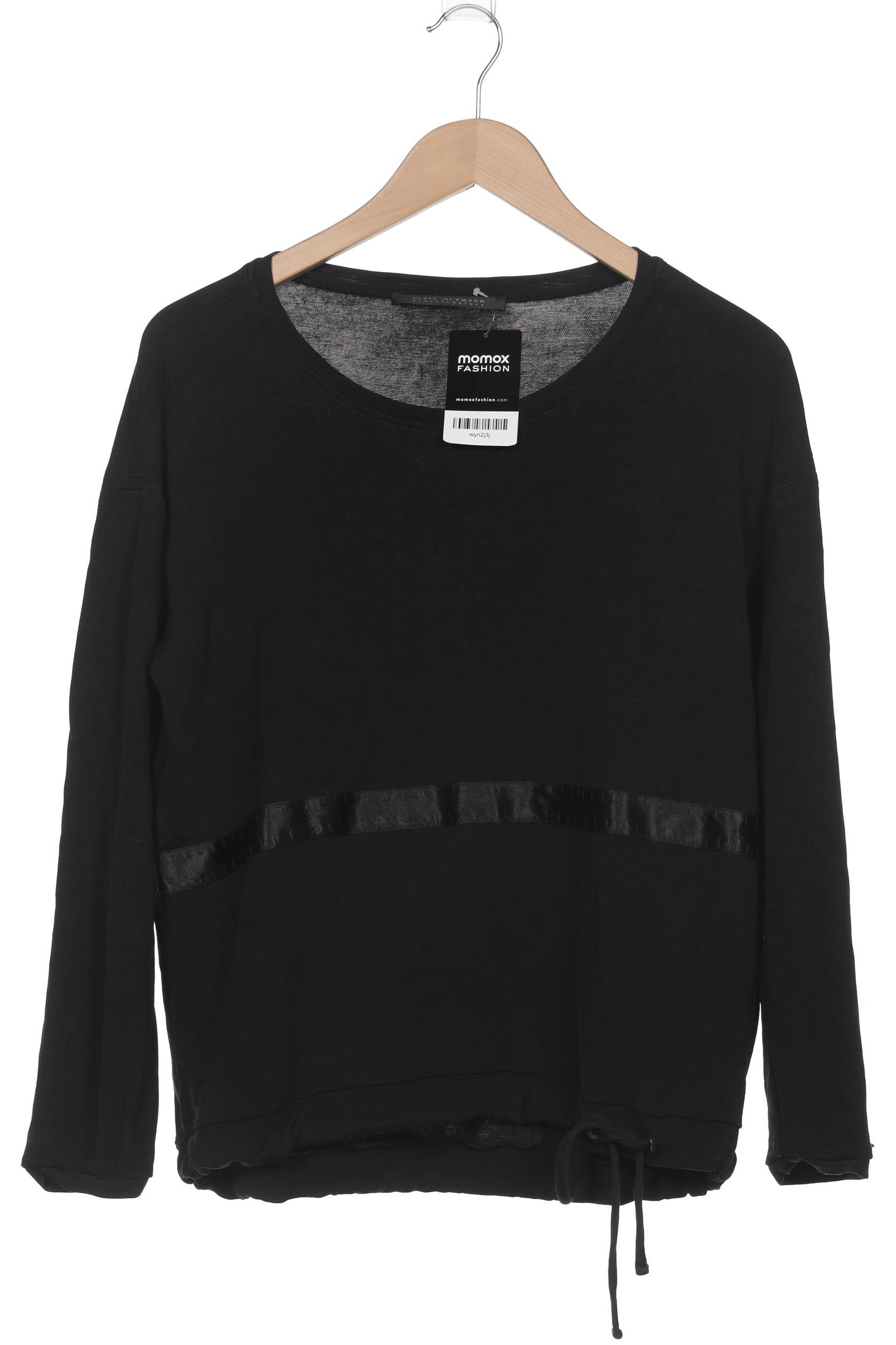 

Beate Heymann Damen Sweatshirt, schwarz, Gr. 42