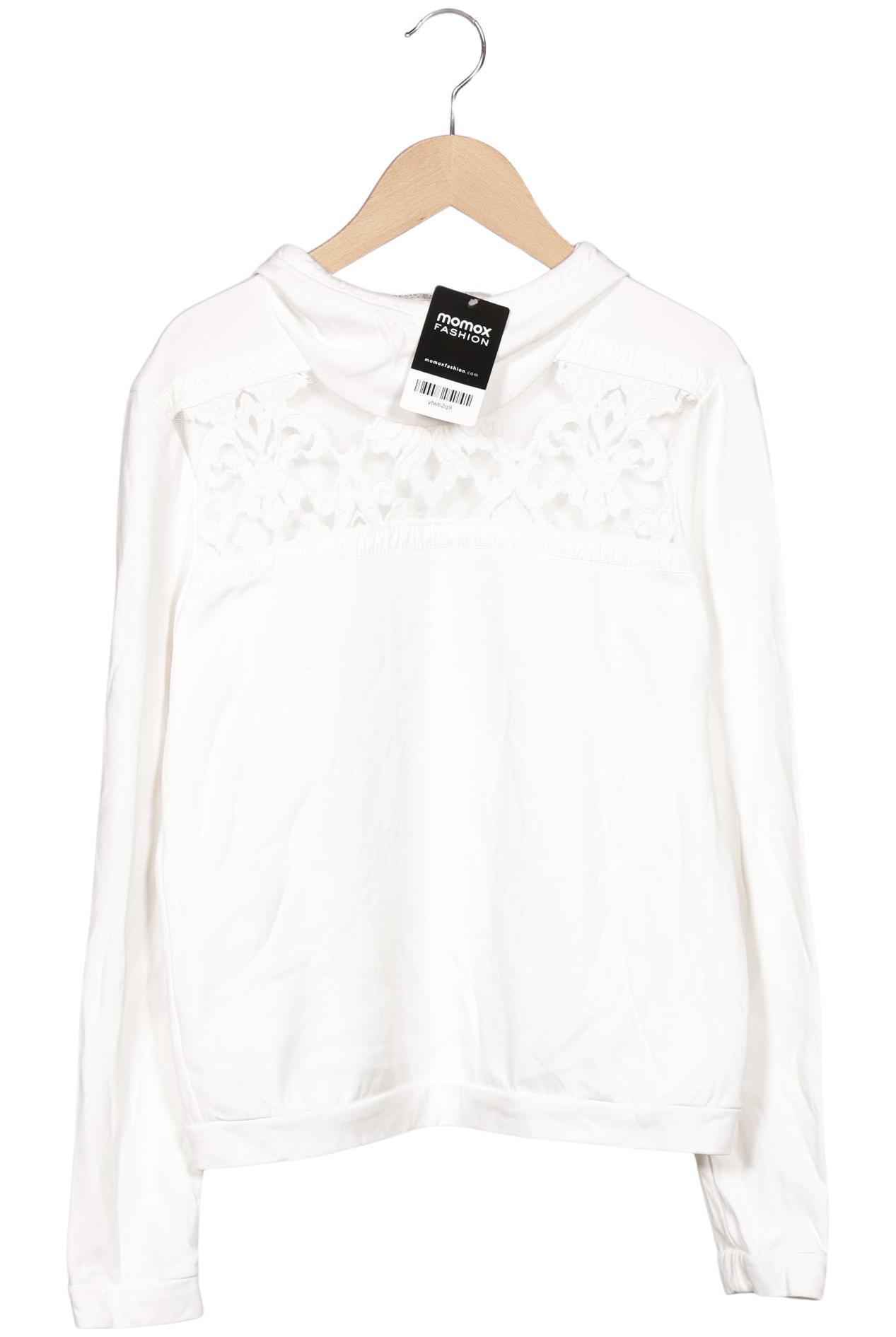 

Beate Heymann Damen Langarmshirt, weiß, Gr. 36