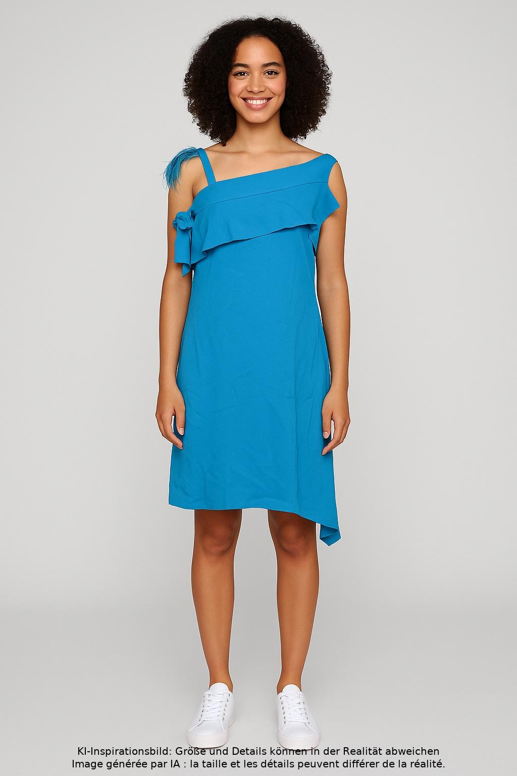 

Beatrice B Damen Kleid, blau, Gr. 34